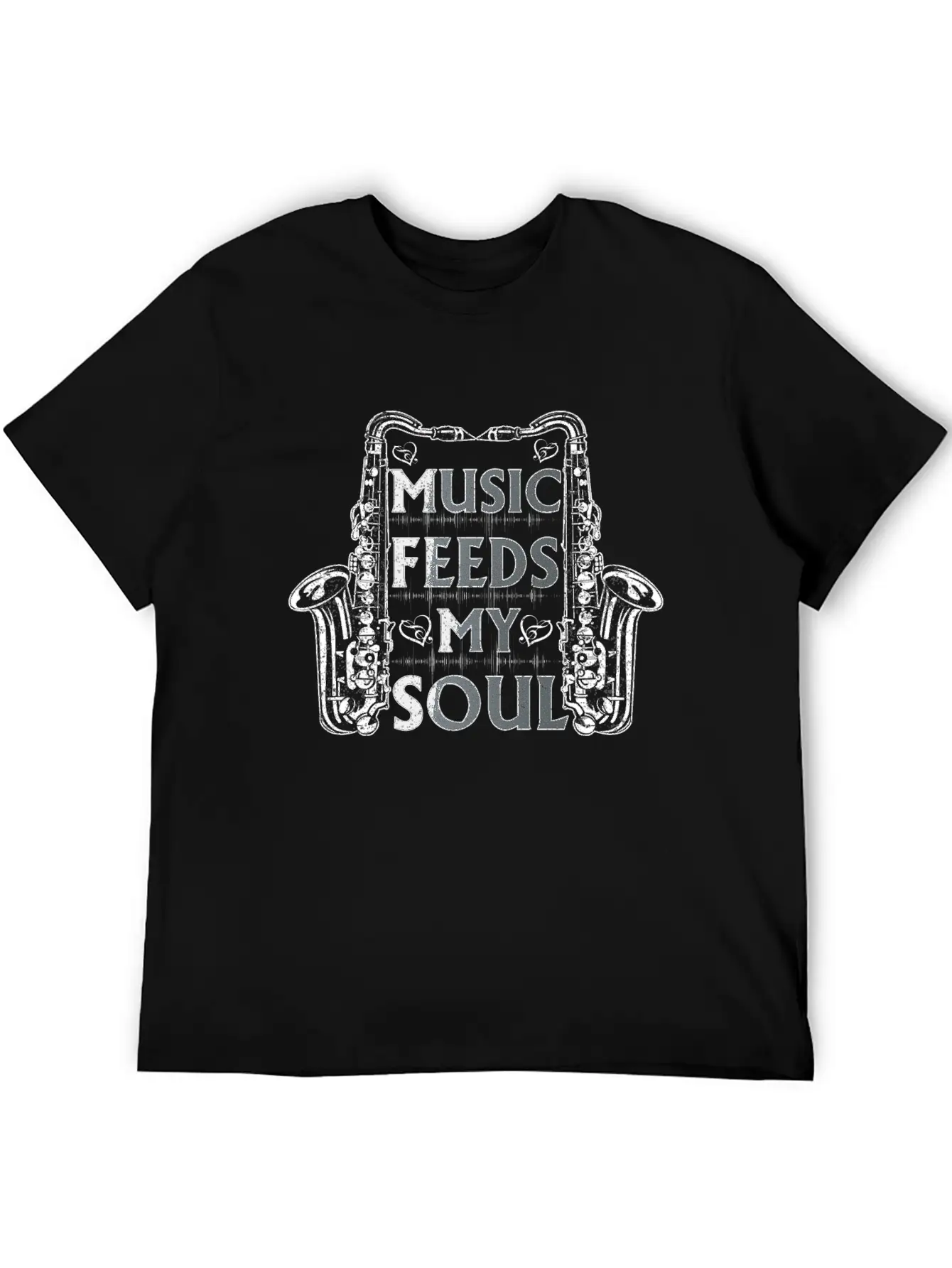 Music Feeds My Soul Classic Cotton Tee – Unisex Comfort For Any Season