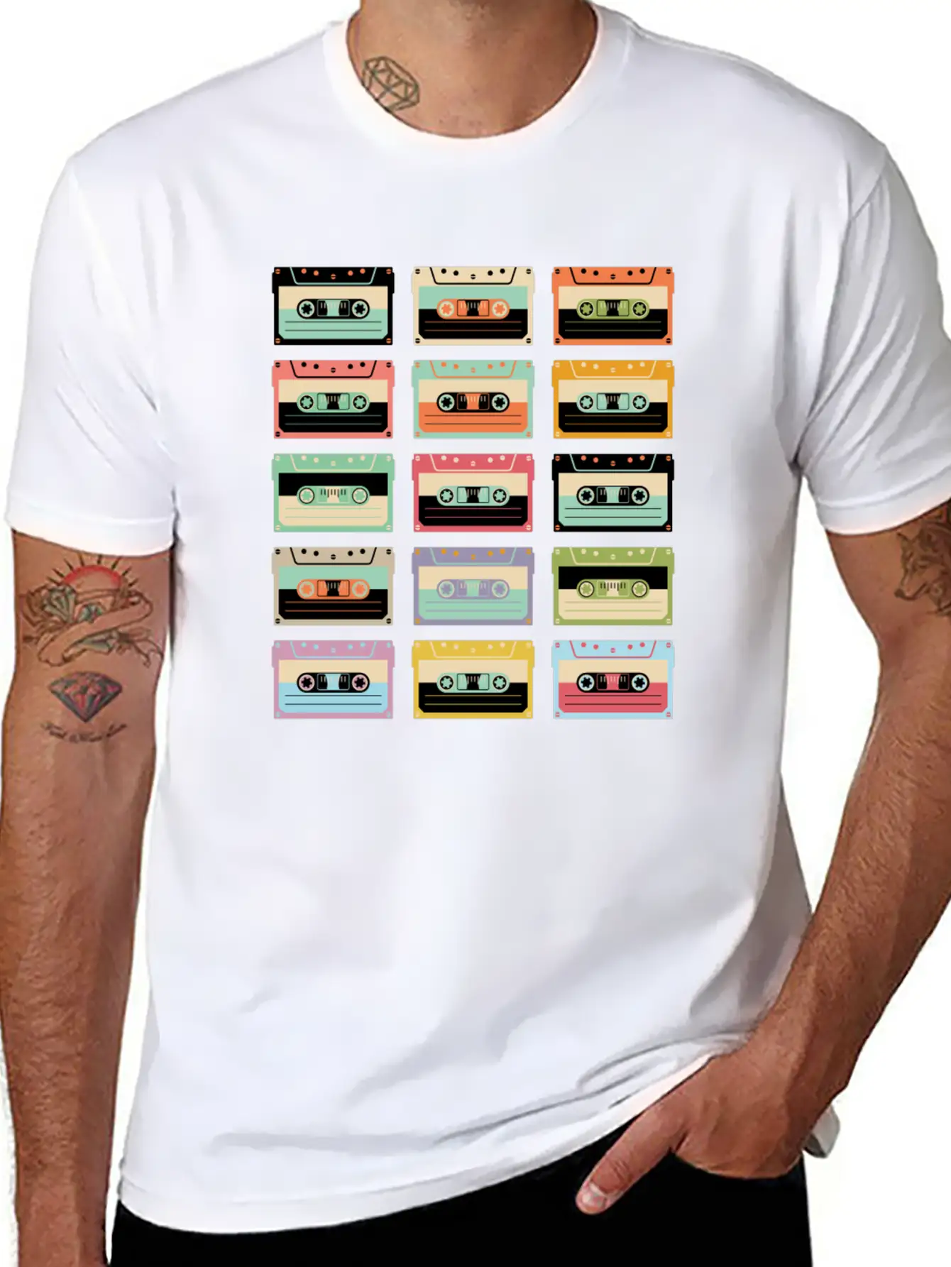 Music Gift Raving Concert Party Festival Breathable Graphic T-Shirt – Perfect For Casual Days