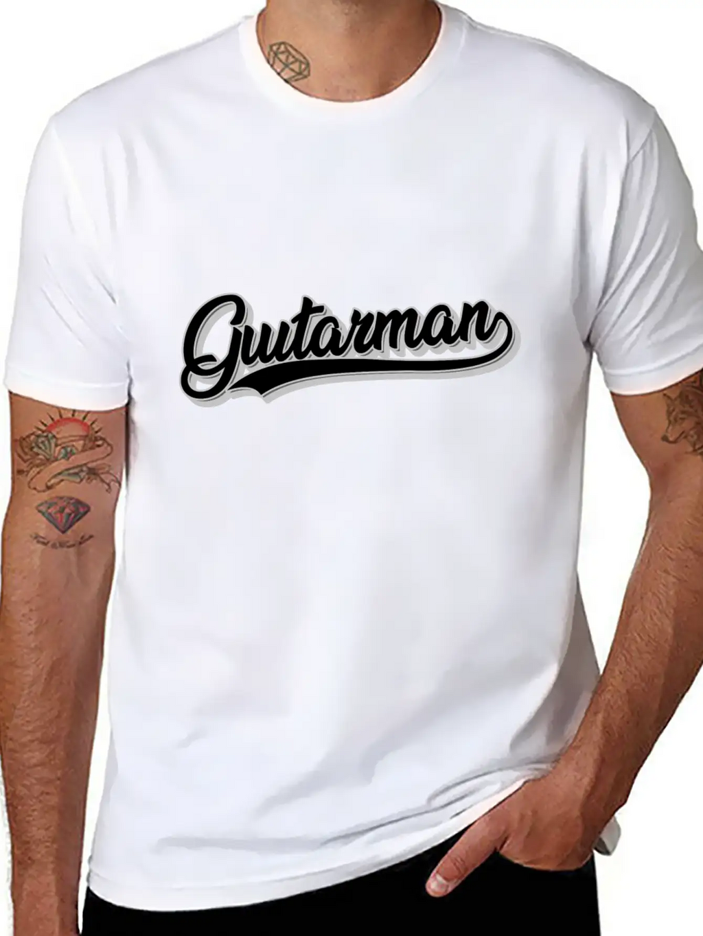 Music Guitar Music Instrument Concert Guitarist Breathable Soft Cotton T-Shirt – Timeless Casual Look