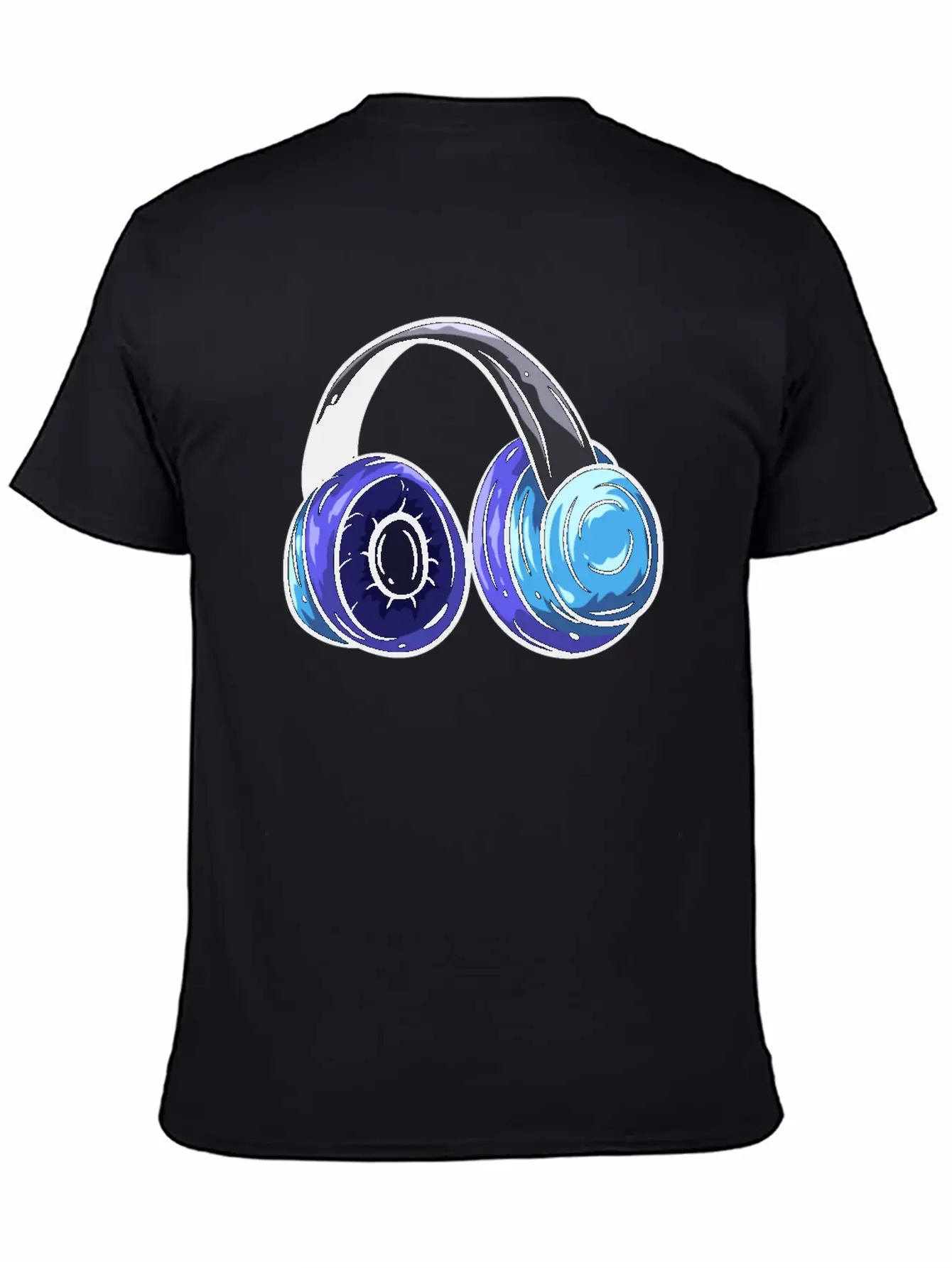 Music Headphones Classic Cotton Tee – Unisex Comfort For Any Season