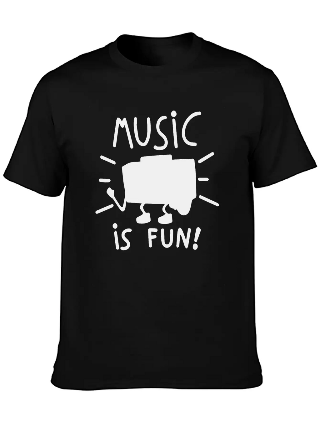 MUSIC IS FUN COOL BIRTHDAY PRESENT SURPRISE IDEA Classic Cotton Tee – Unisex Comfort For Any Season