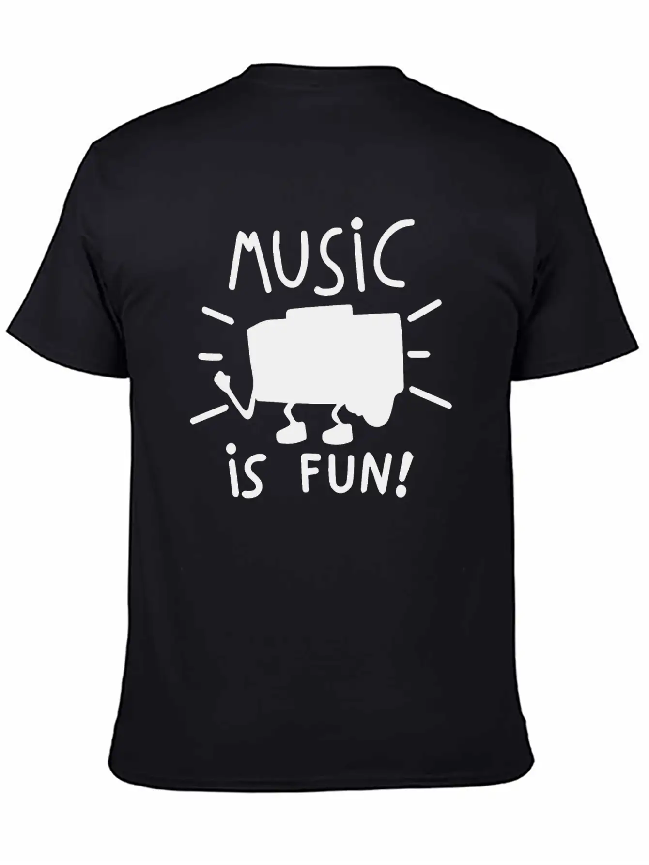 MUSIC IS FUN COOL BIRTHDAY PRESENT SURPRISE IDEA Classic Cotton Tee – Unisex Comfort For Any Season