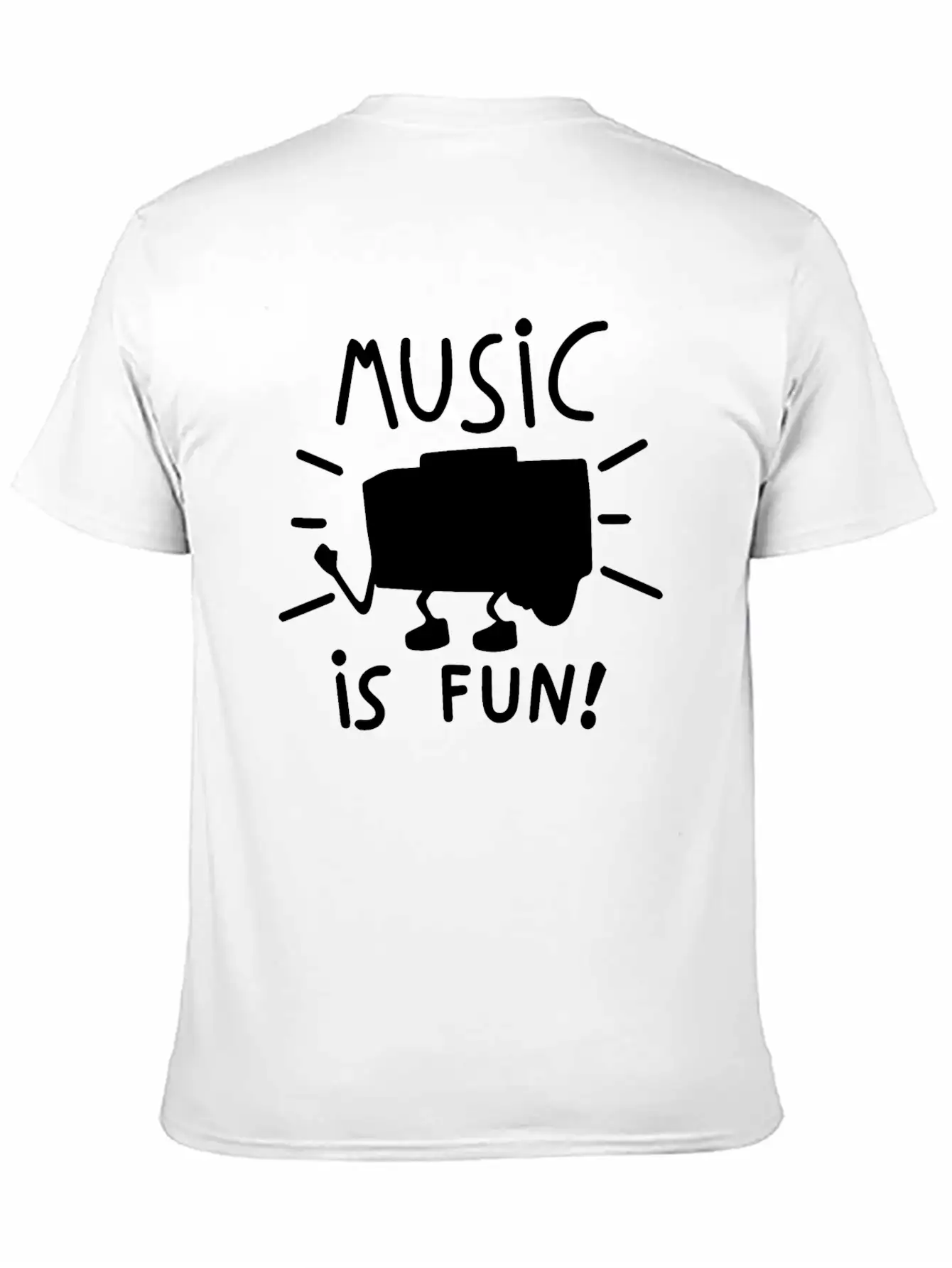 MUSIC IS FUN COOL BIRTHDAY PRESENT SURPRISE IDEA Classic Cotton Tee – Unisex Comfort For Any Season
