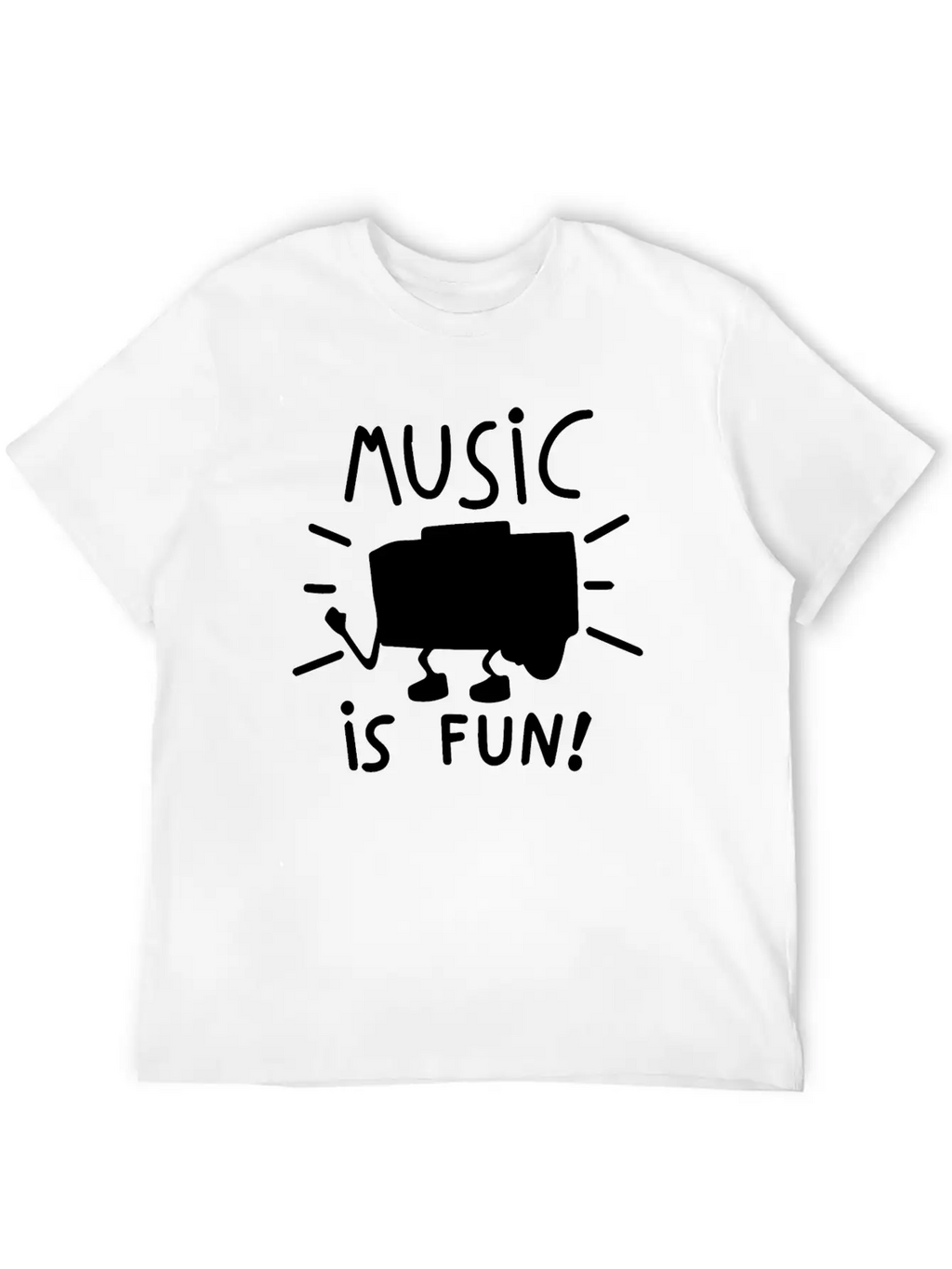 MUSIC IS FUN COOL BIRTHDAY PRESENT SURPRISE IDEA Classic Cotton Tee – Unisex Comfort For Any Season