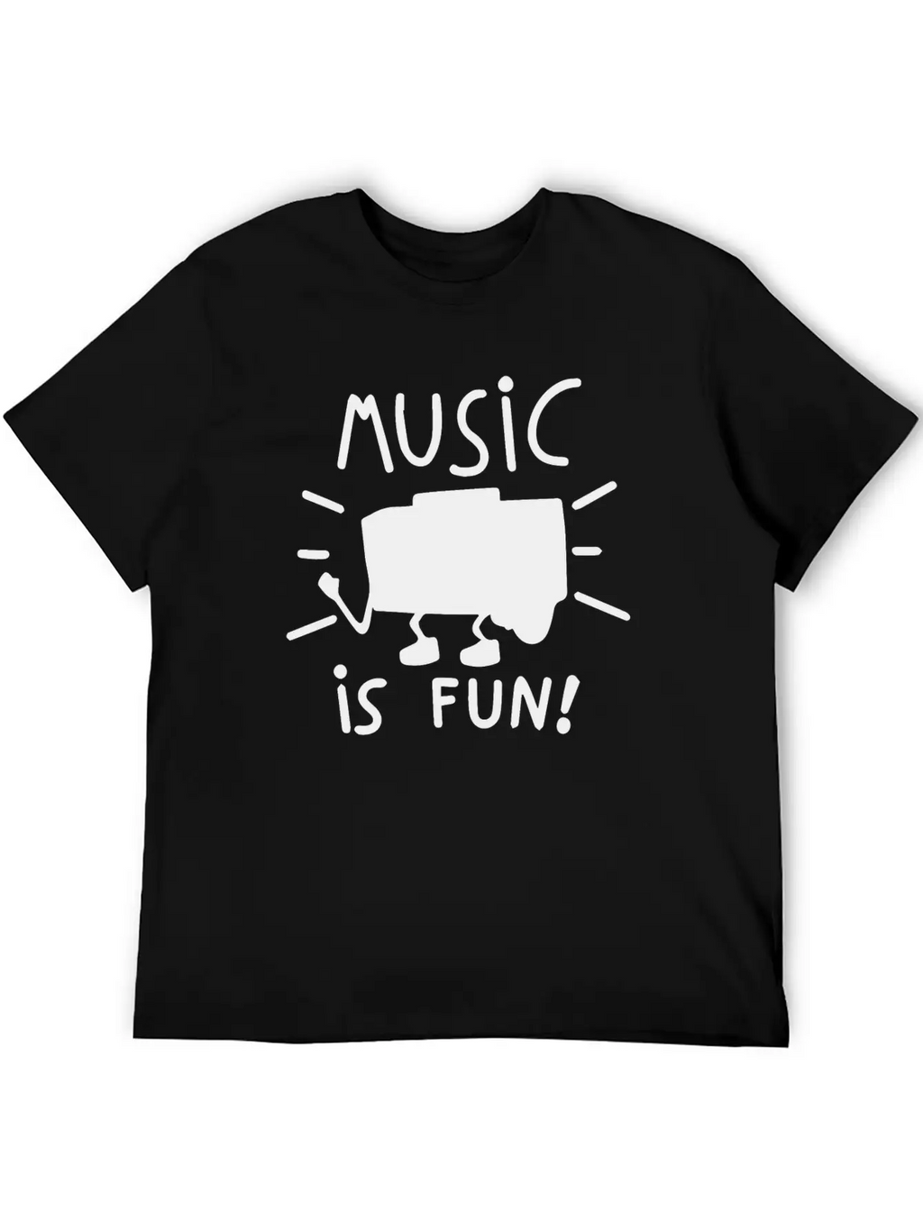 MUSIC IS FUN COOL BIRTHDAY PRESENT SURPRISE IDEA Classic Cotton Tee – Unisex Comfort For Any Season