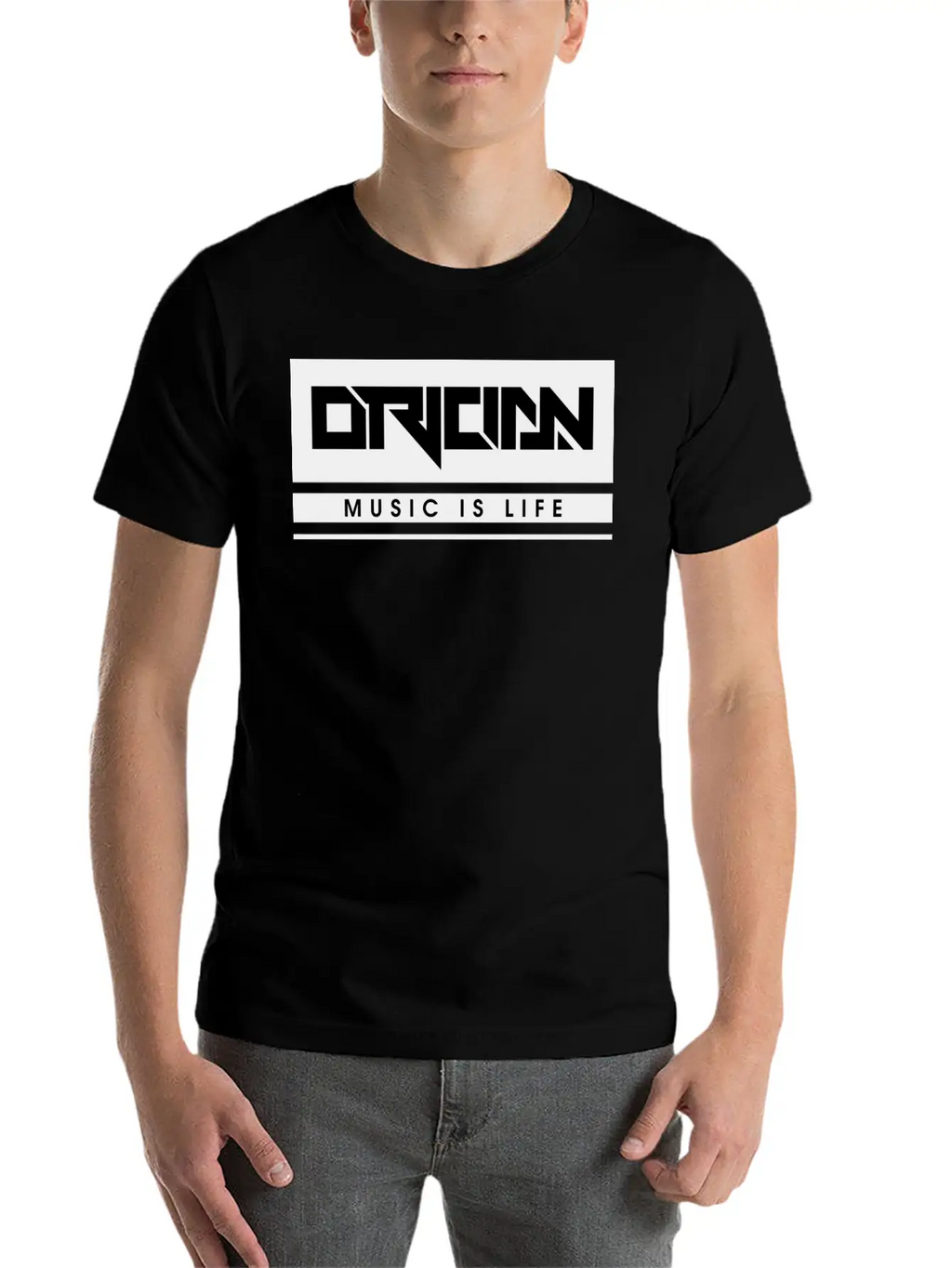 Music Is Life Black Unisex Casual T-Shirt – Clean Design For Daily Comfort