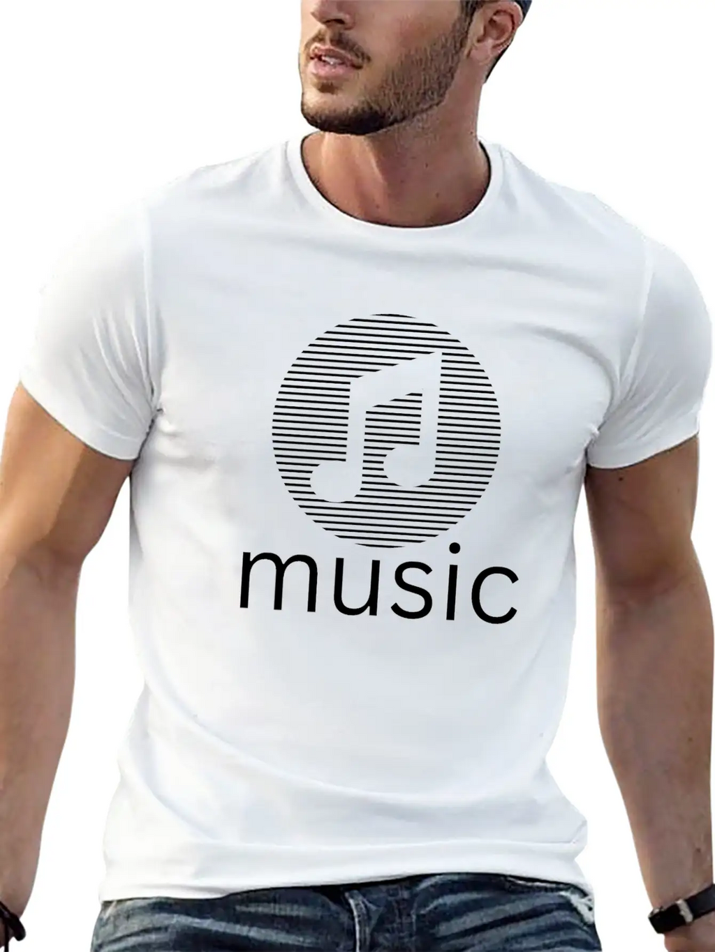 Music Is My Life Relaxed Everyday Tee – Lightweight And Durable Cotton