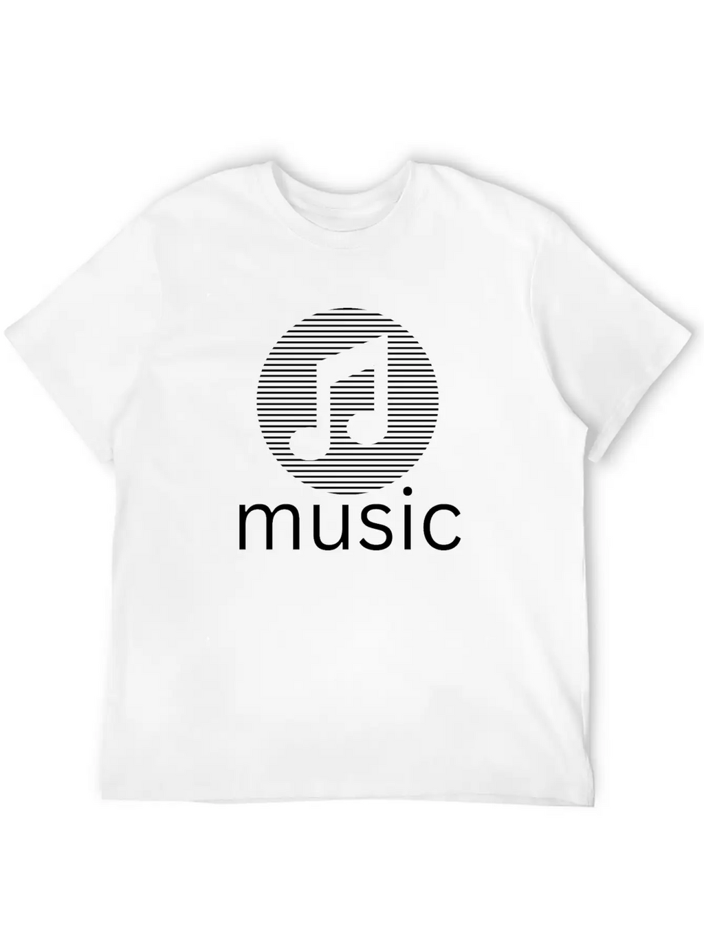 Music Is My Life Relaxed Everyday Tee – Lightweight And Durable Cotton