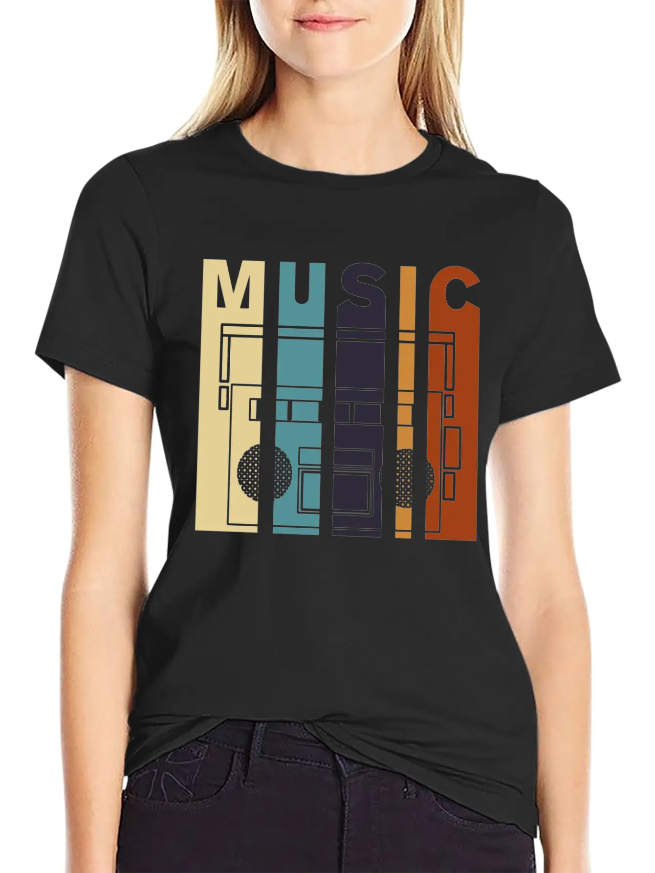 Music Love Basic Graphic T-Shirt – Daily Comfort In Soft Cotton