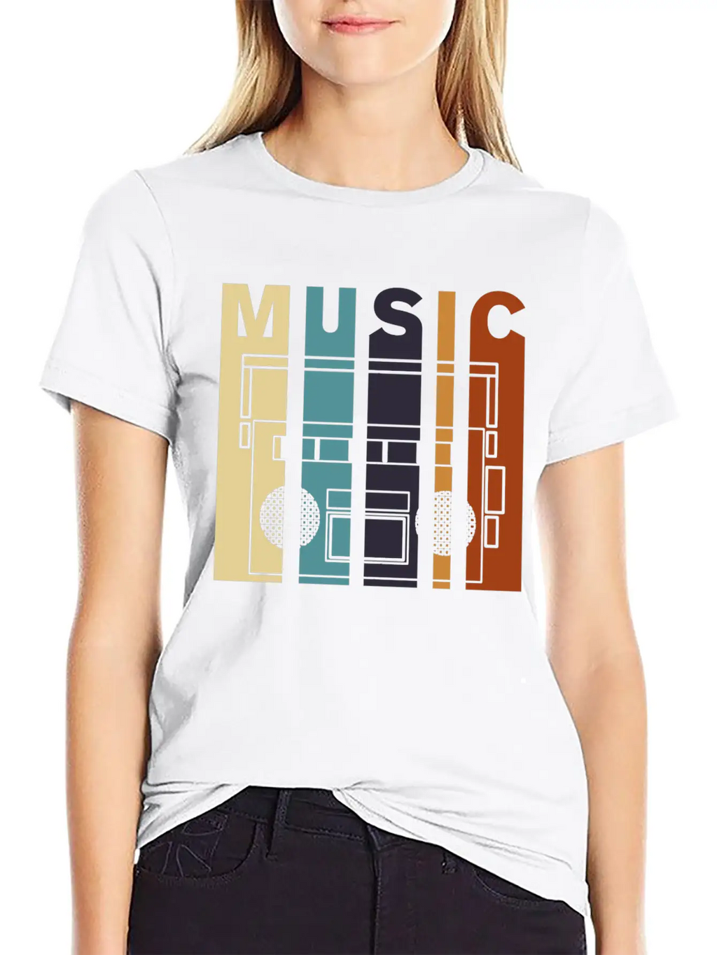 Music Love Basic Graphic T-Shirt – Daily Comfort In Soft Cotton