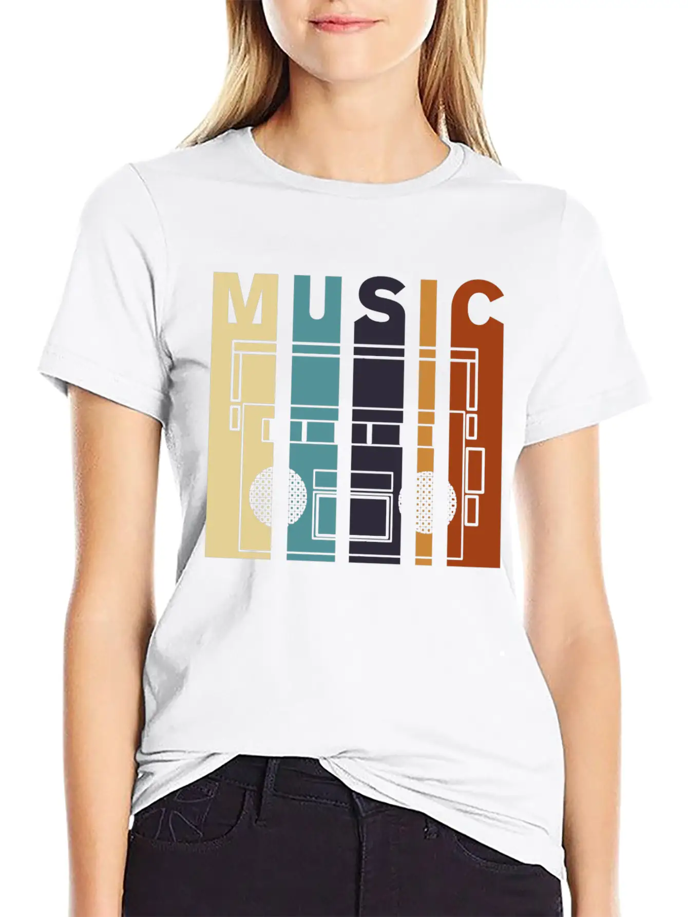 Music Love Basic Graphic T-Shirt – Daily Comfort In Soft Cotton