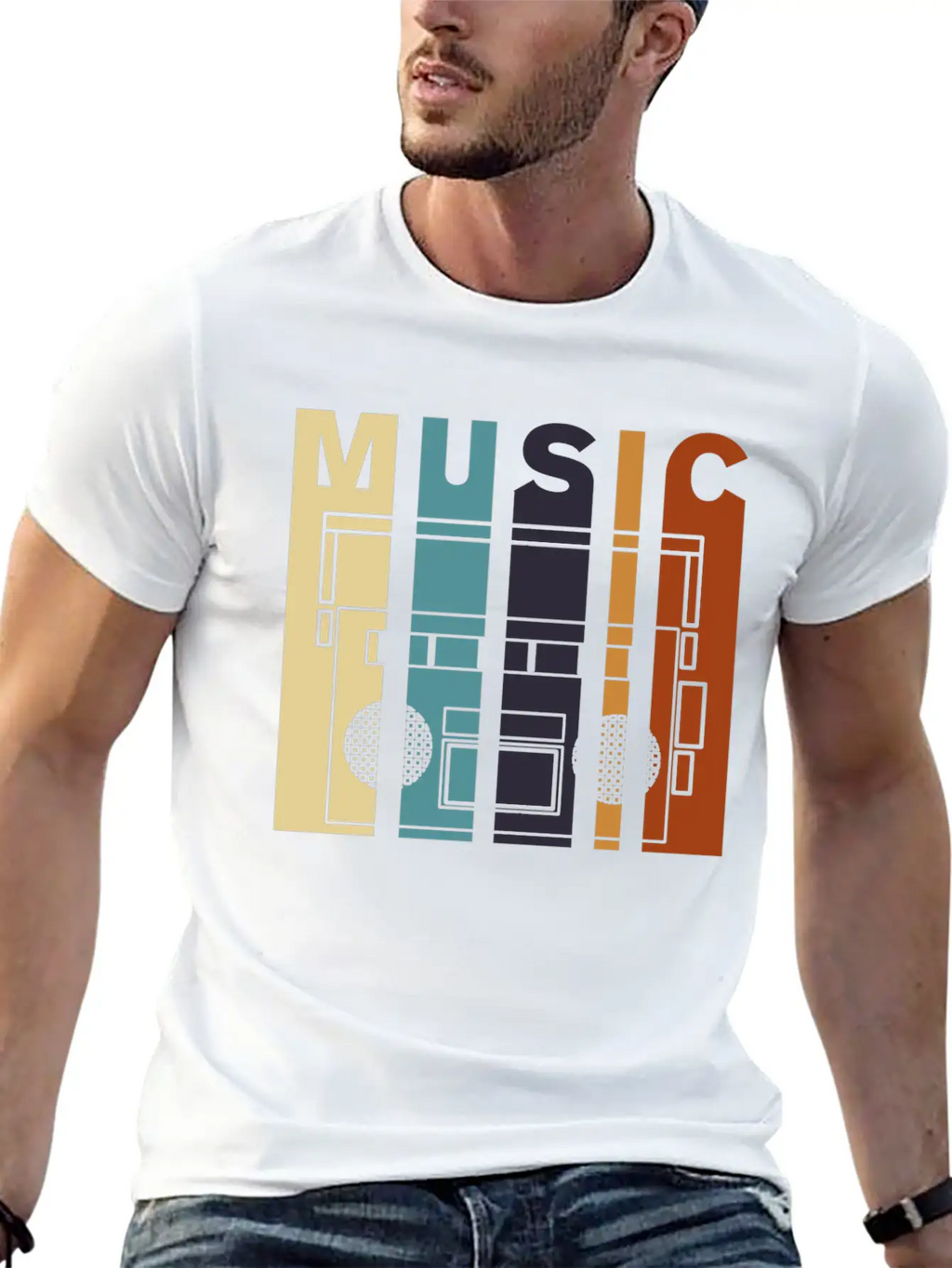 Music Love Basic Graphic T-Shirt – Daily Comfort In Soft Cotton