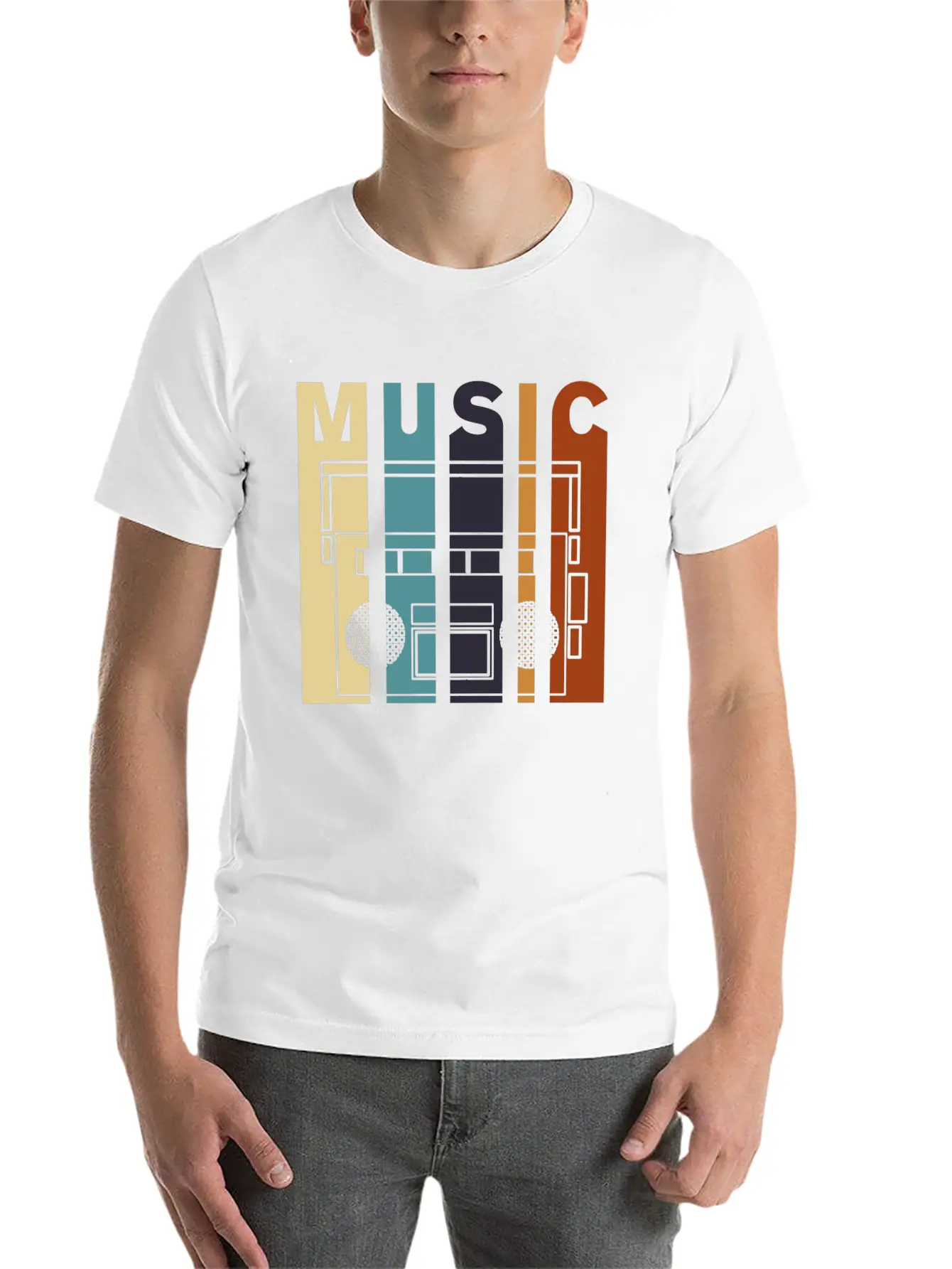 Music Love Basic Graphic T-Shirt – Daily Comfort In Soft Cotton
