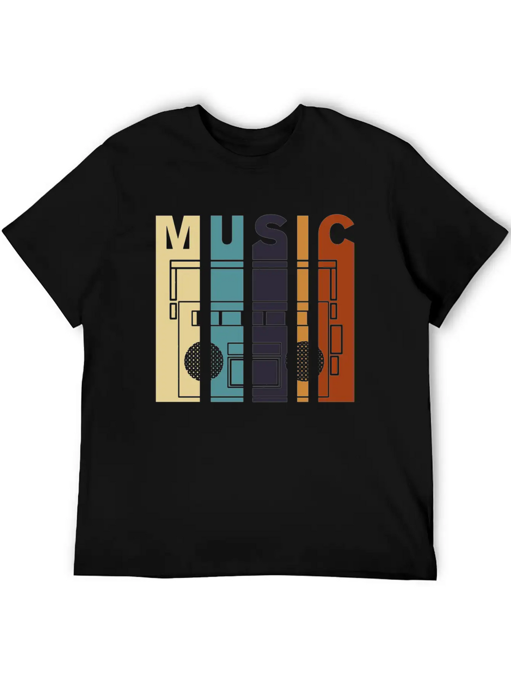 Music Love Basic Graphic T-Shirt – Daily Comfort In Soft Cotton
