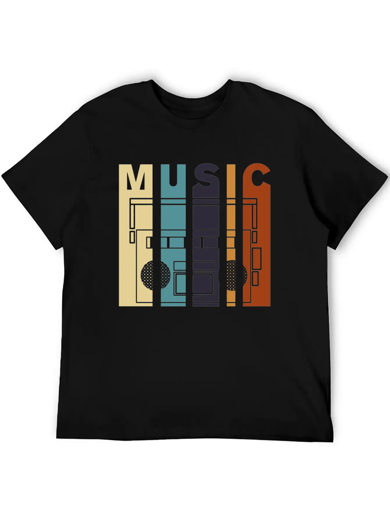 Music Love Basic Graphic T-Shirt – Daily Comfort In Soft Cotton