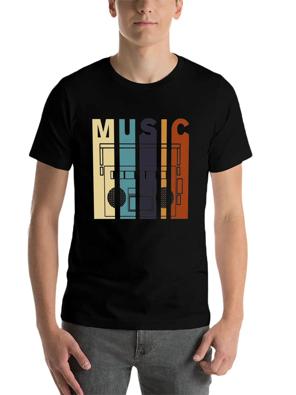 Music Love Basic Graphic T-Shirt – Daily Comfort In Soft Cotton