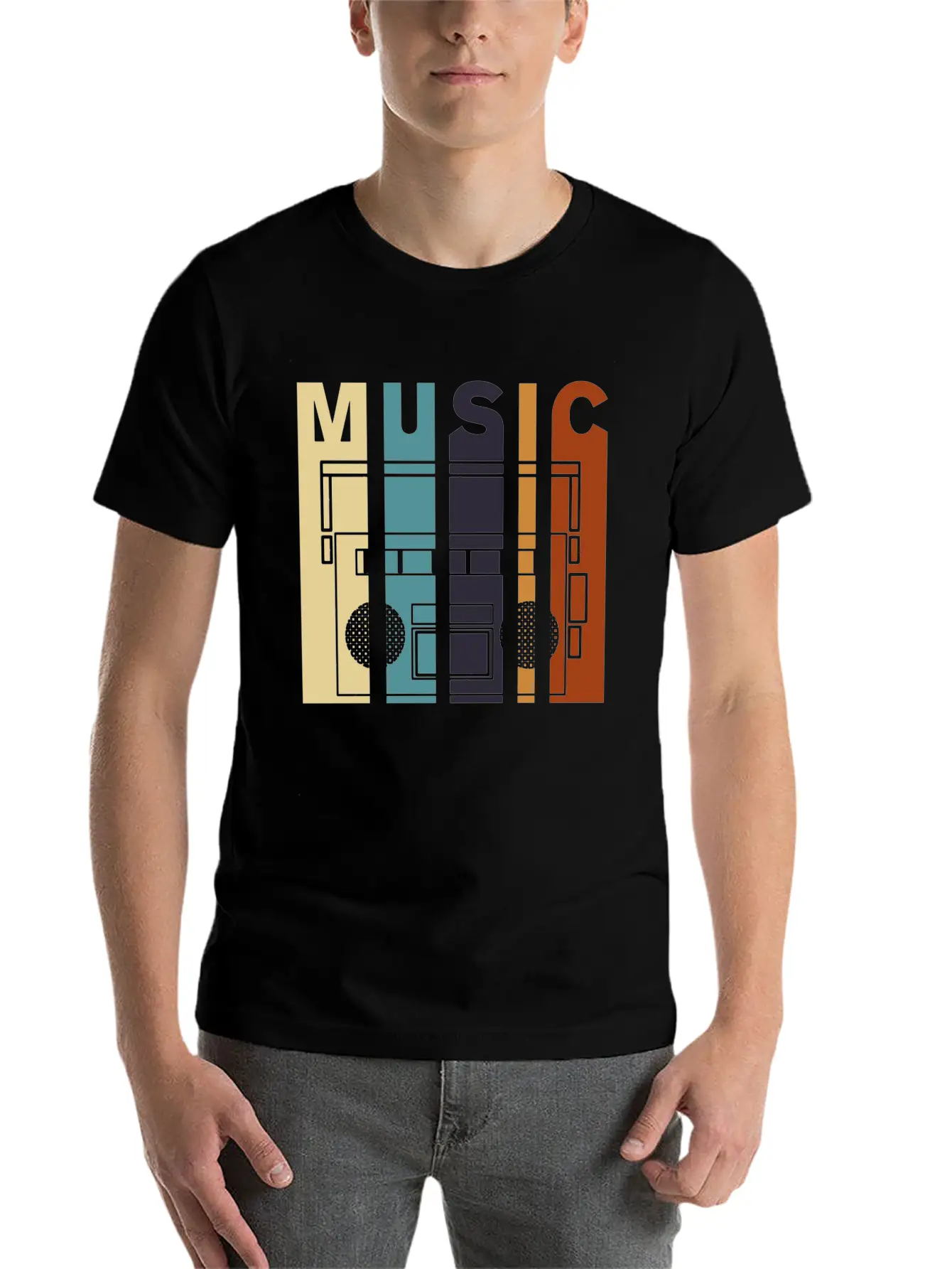 Music Love Basic Graphic T-Shirt – Daily Comfort In Soft Cotton