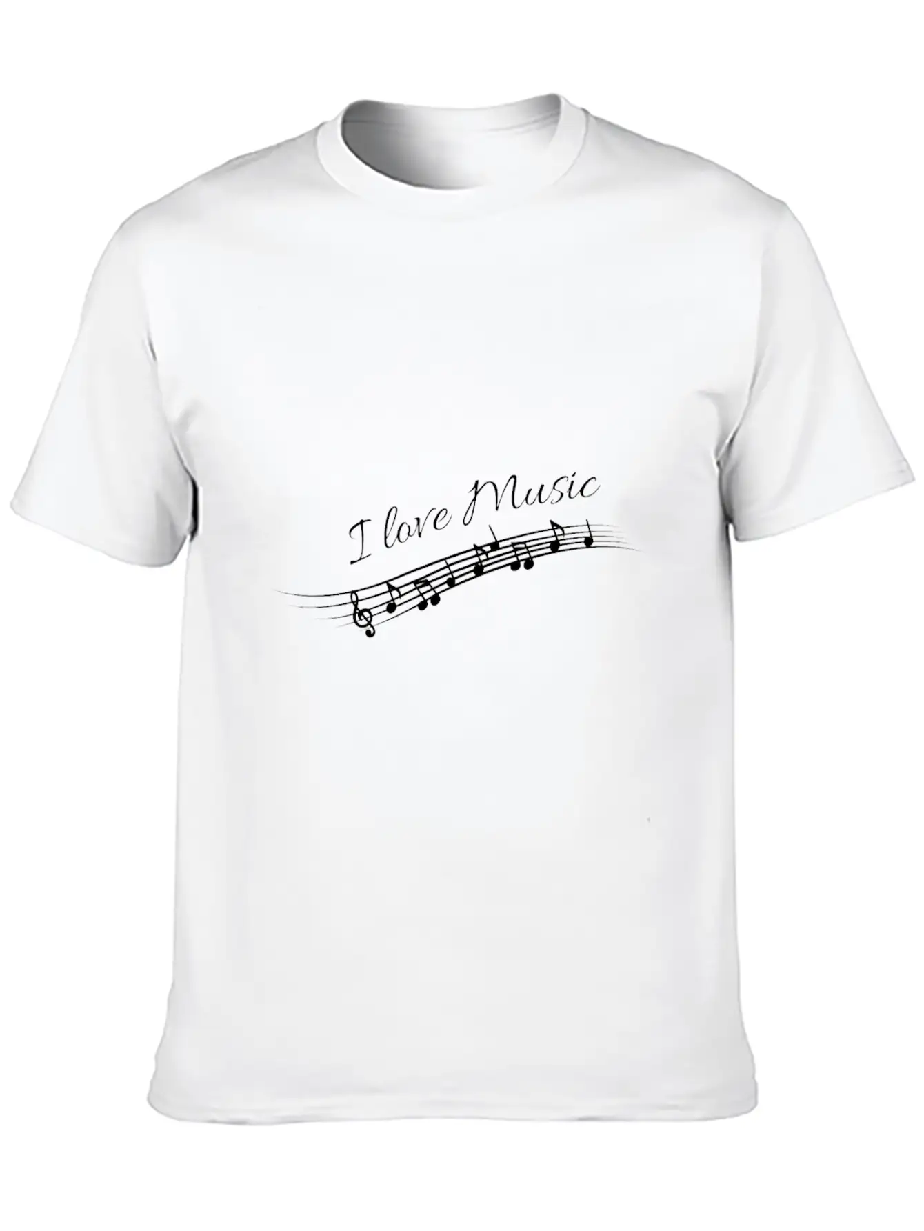 Music Love Timeless Short Sleeve Tee – Comfy And Minimalist Design