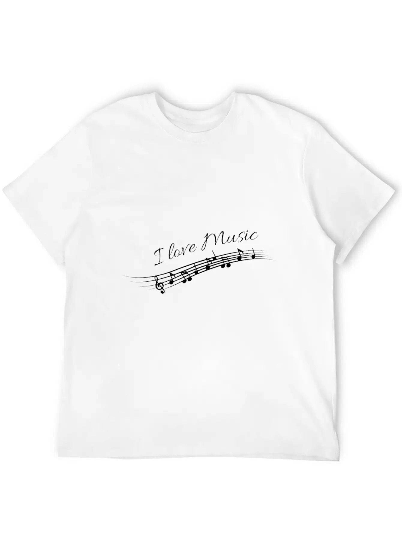 Music Love Timeless Short Sleeve Tee – Comfy And Minimalist Design
