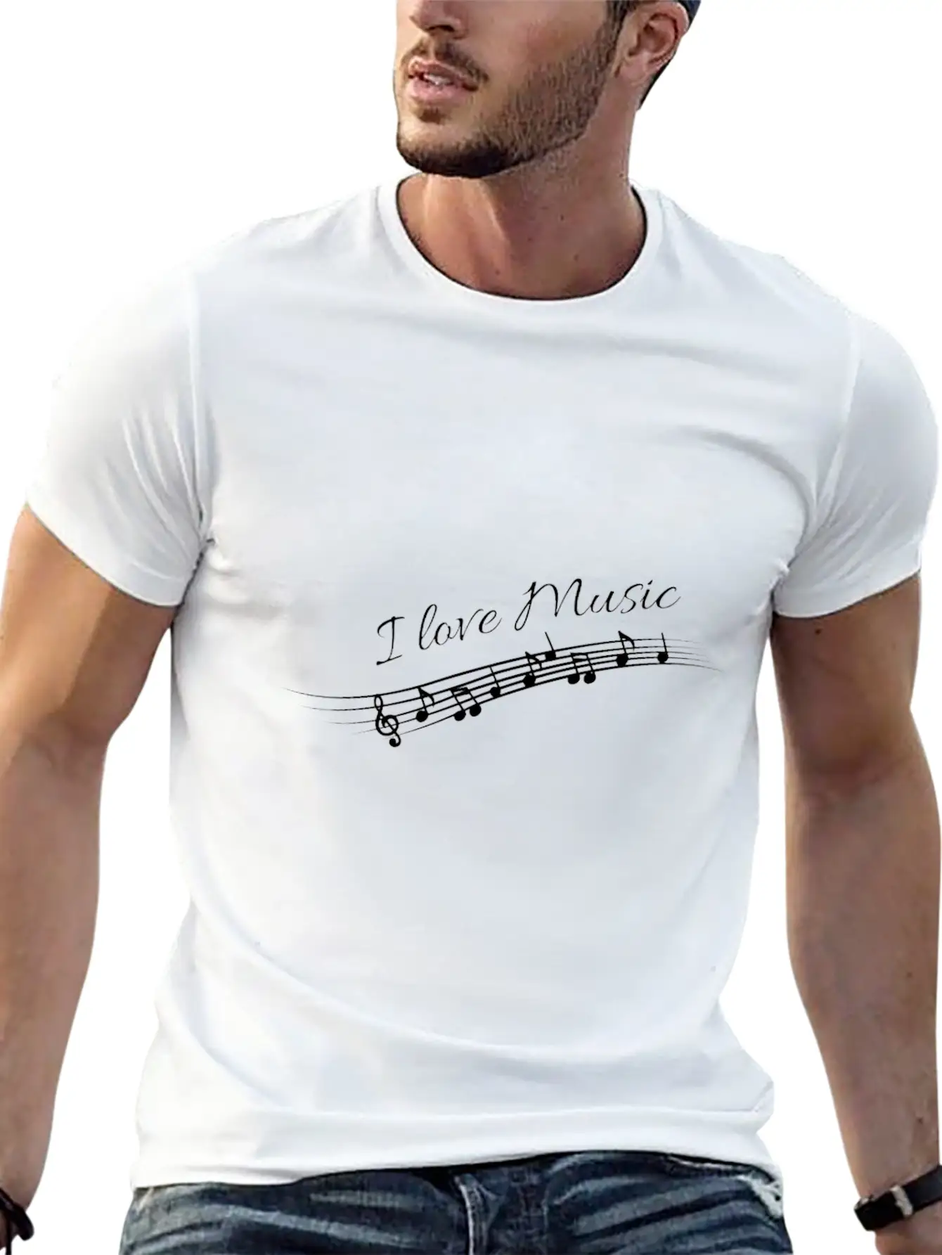 Music Love Timeless Short Sleeve Tee – Comfy And Minimalist Design