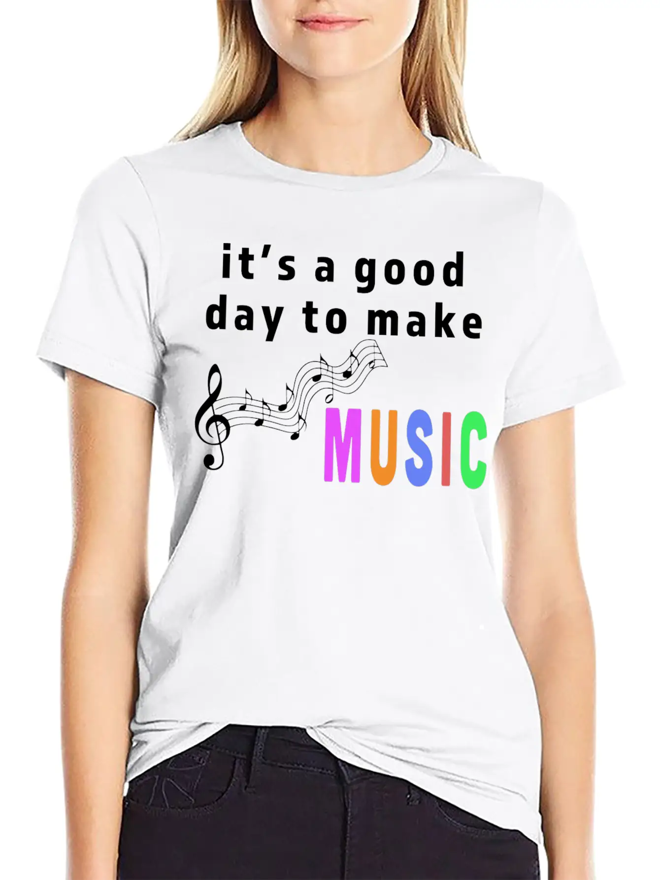 Music Lover Essential Cotton Tee For Daily Outfits – Unisex Style