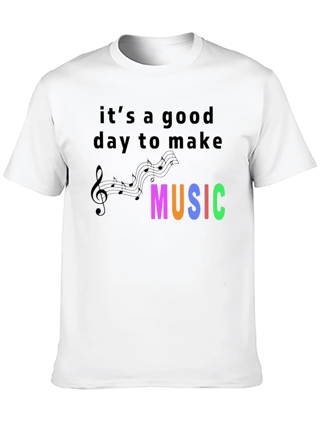 Music Lover Essential Cotton Tee For Daily Outfits – Unisex Style