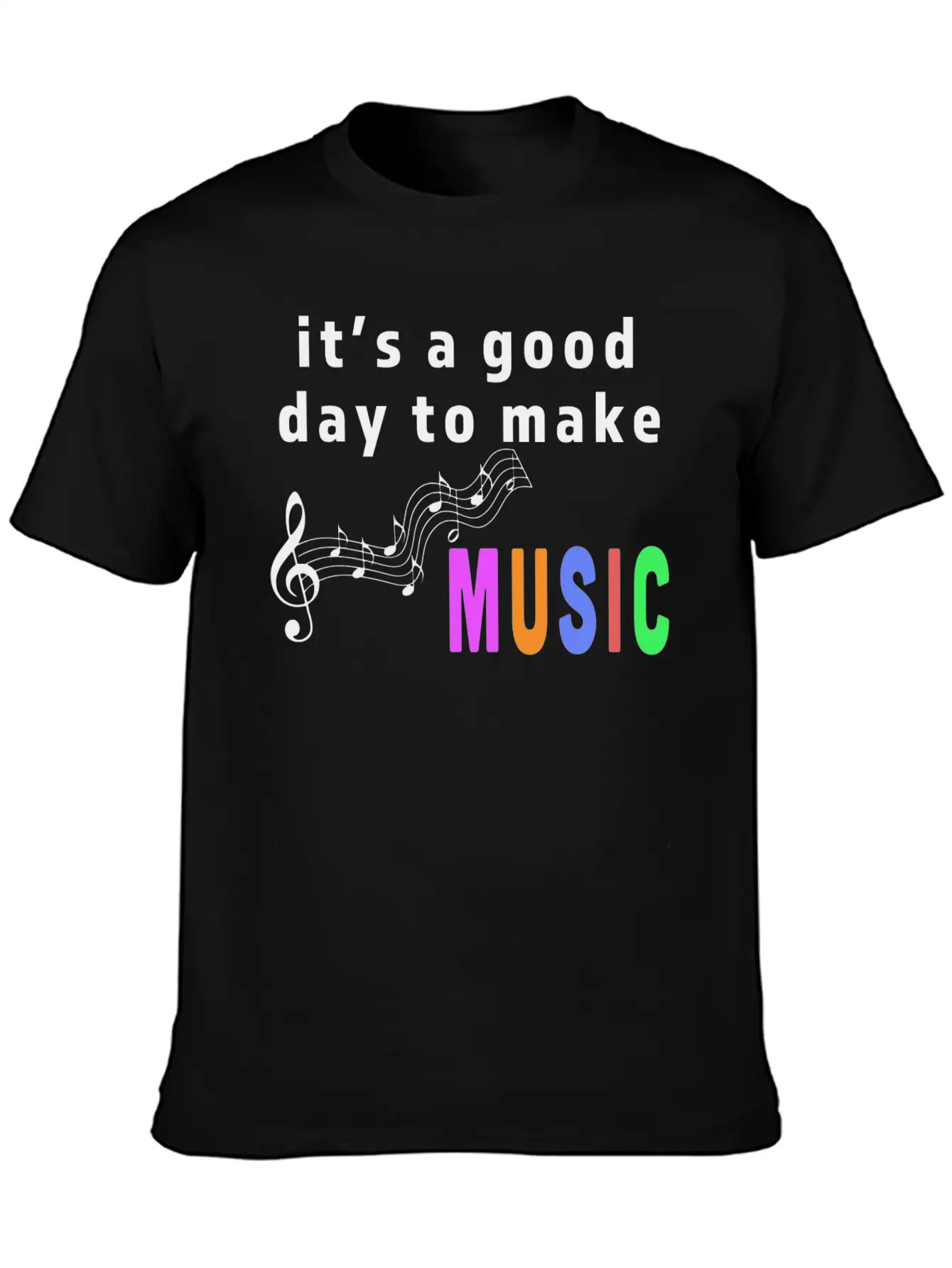 Music Lover Essential Cotton Tee For Daily Outfits – Unisex Style