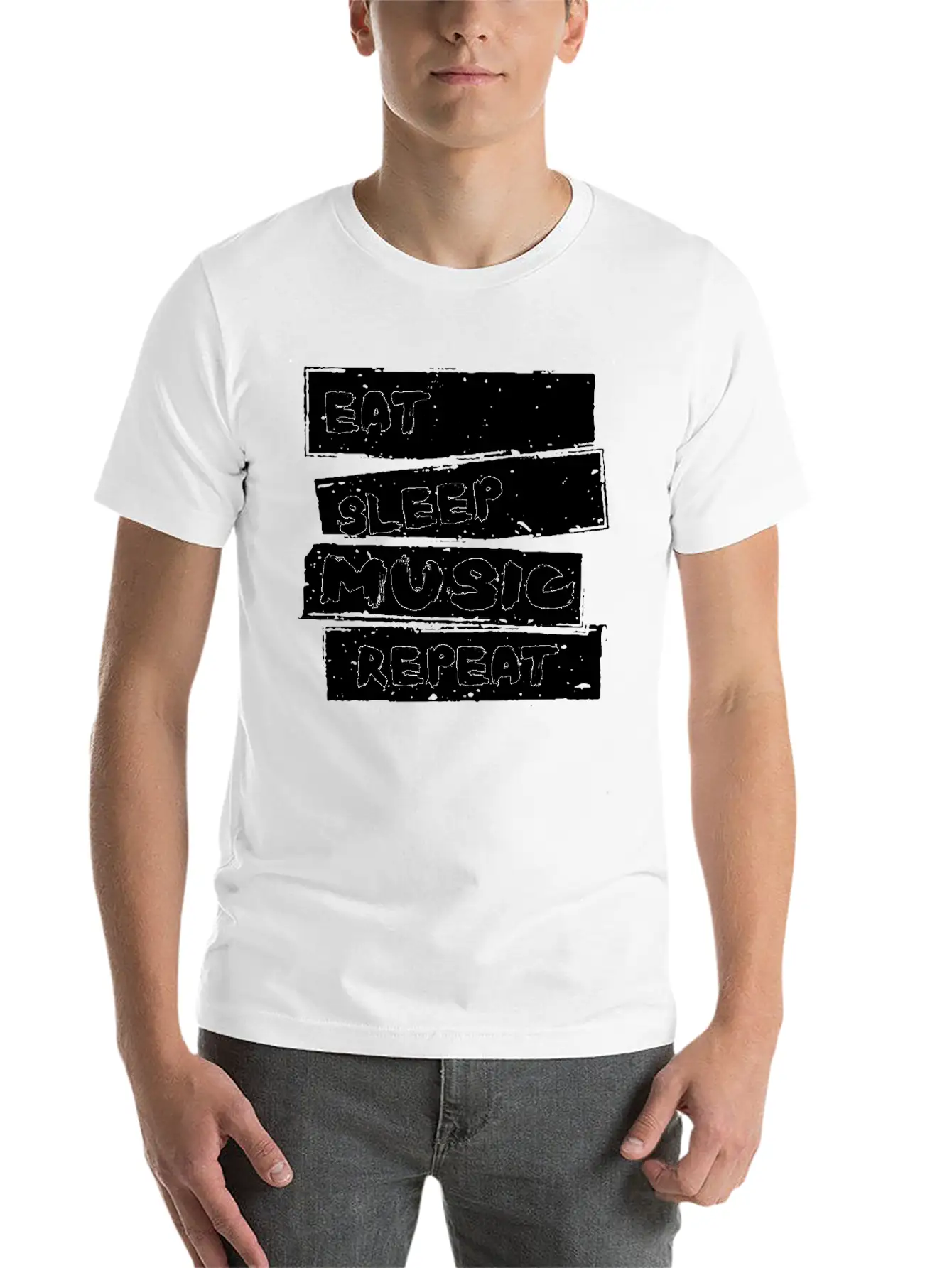 Music - Musica T Shirt Breathable Soft Cotton T-Shirt – Timeless Casual Look