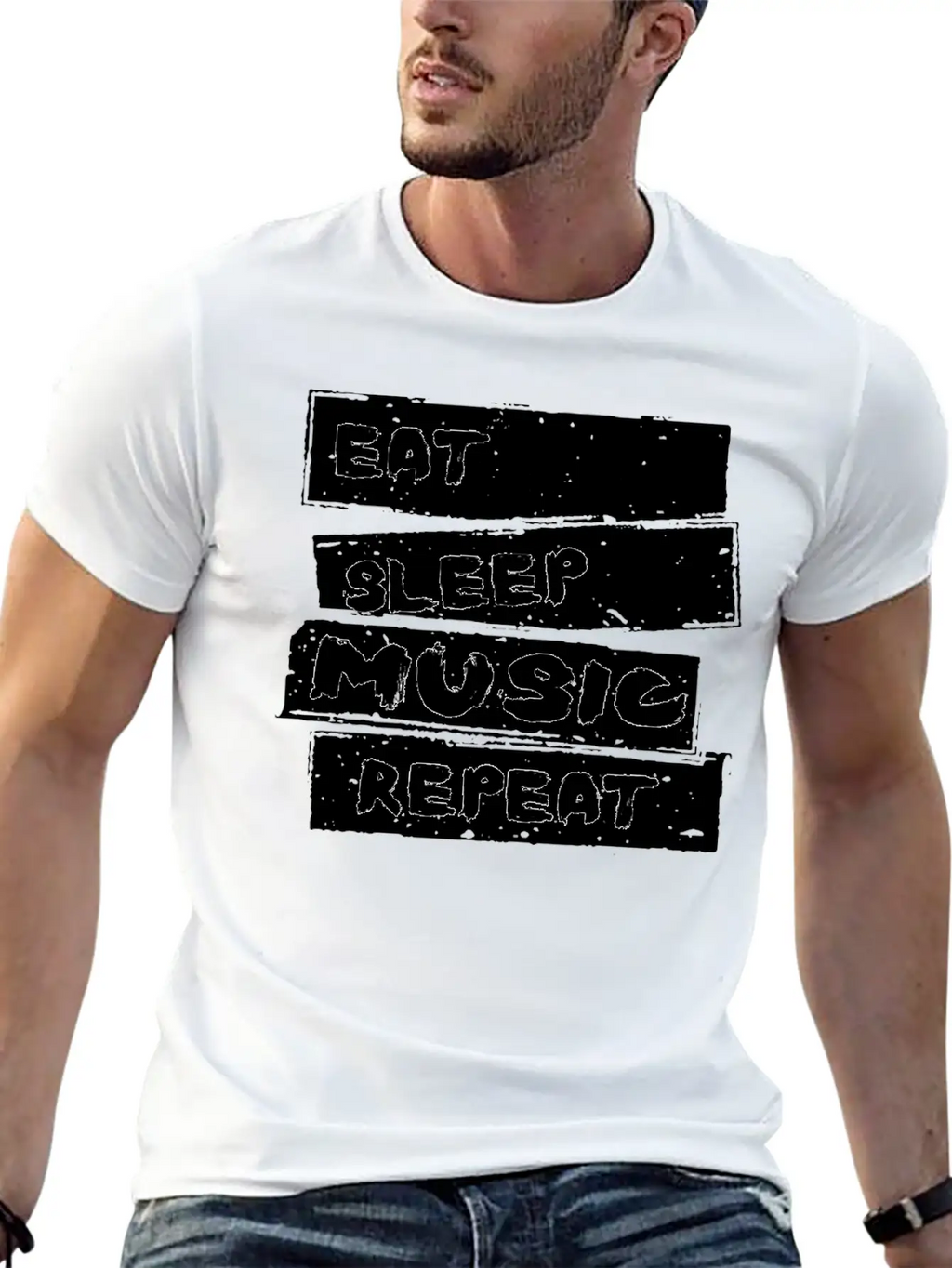 Music - Musica T Shirt Breathable Soft Cotton T-Shirt – Timeless Casual Look
