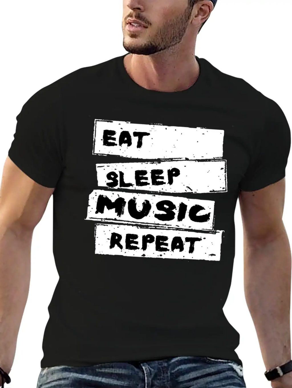 Music - Musica T Shirt Breathable Soft Cotton T-Shirt – Timeless Casual Look