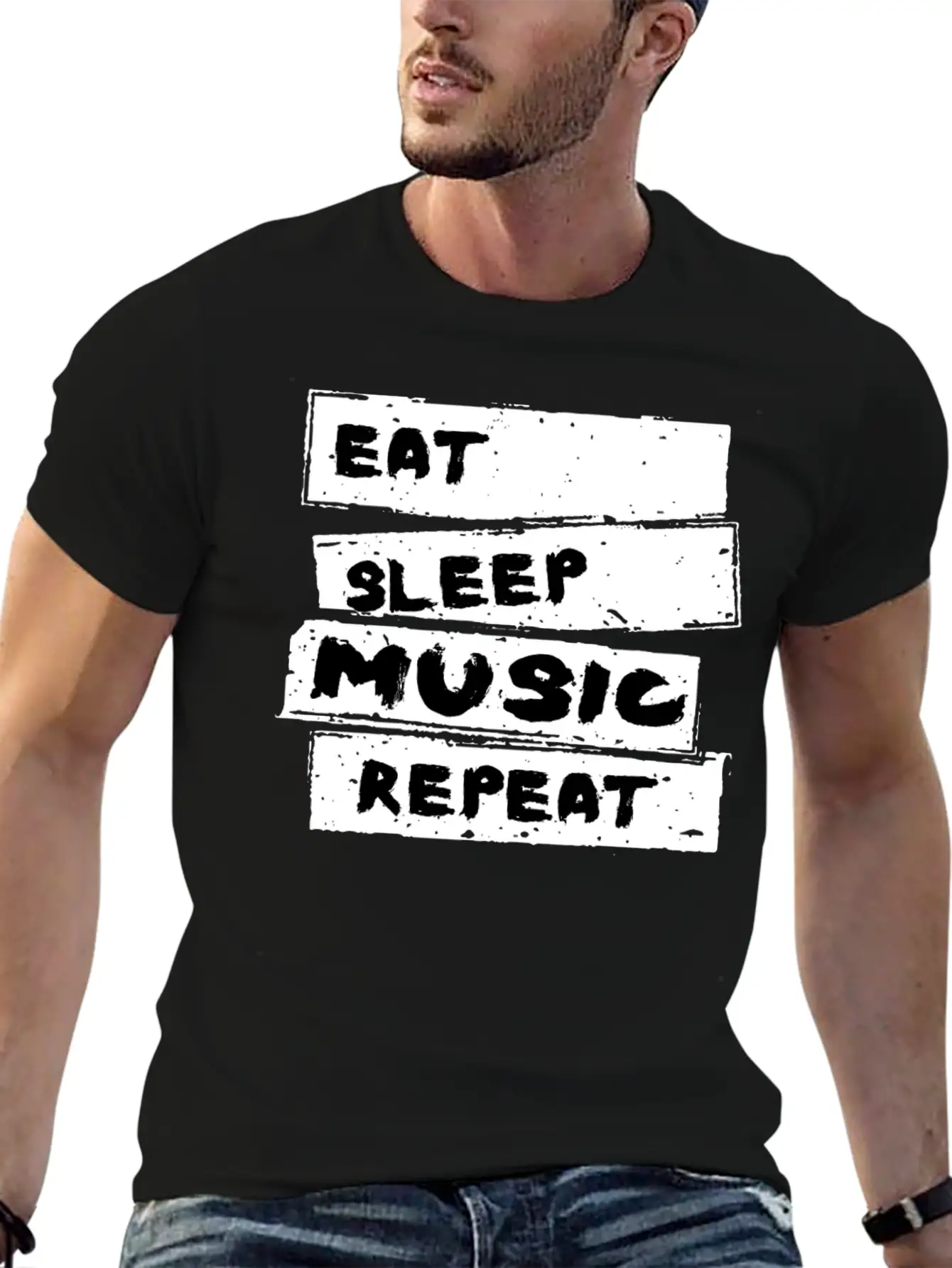 Music - Musica T Shirt Breathable Soft Cotton T-Shirt – Timeless Casual Look