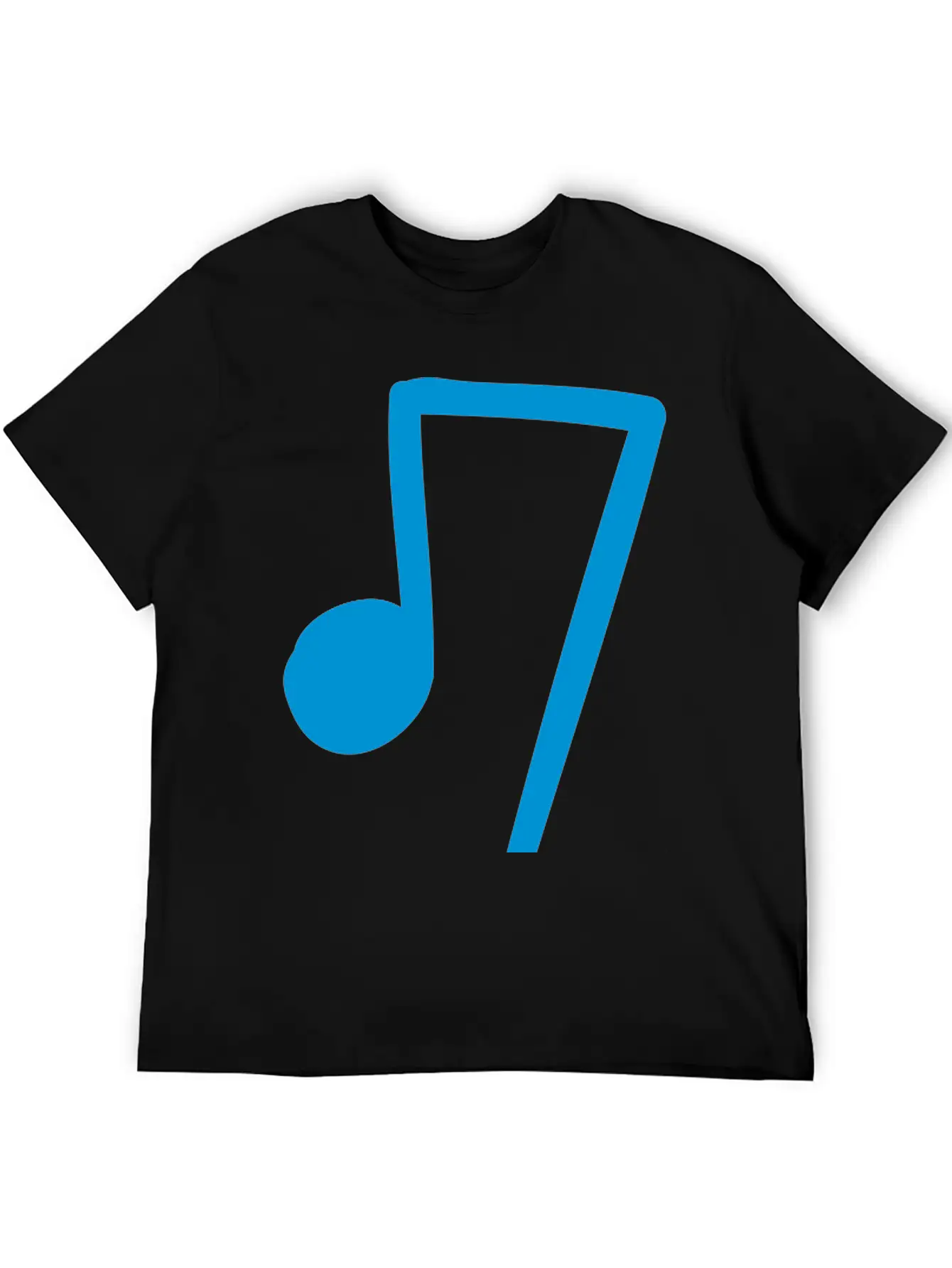 Music Note Breathable Soft Cotton T-Shirt – Timeless Casual Look