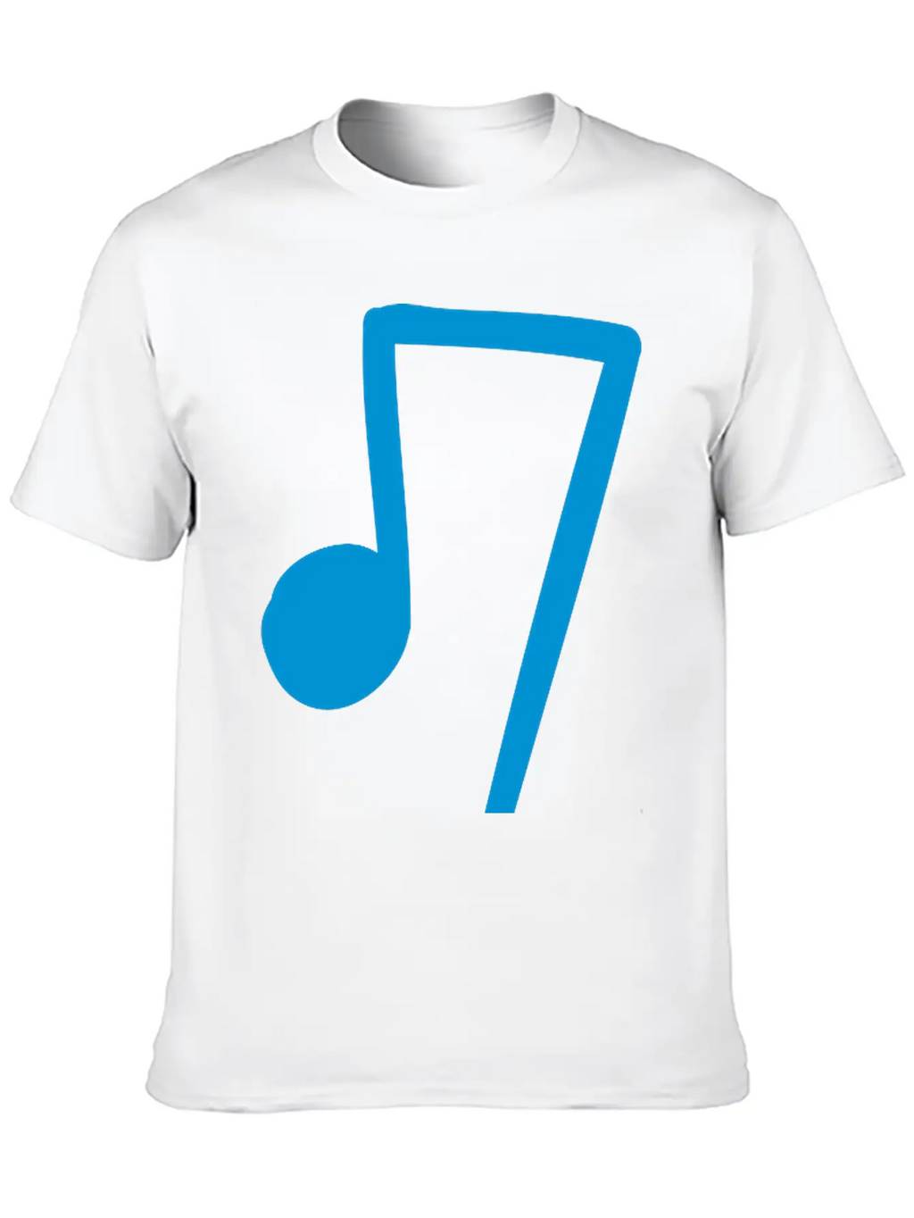 Music Note Breathable Soft Cotton T-Shirt – Timeless Casual Look