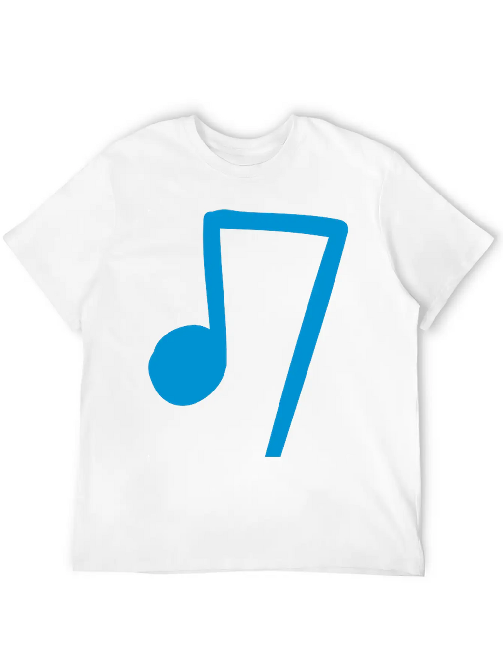 Music Note Breathable Soft Cotton T-Shirt – Timeless Casual Look