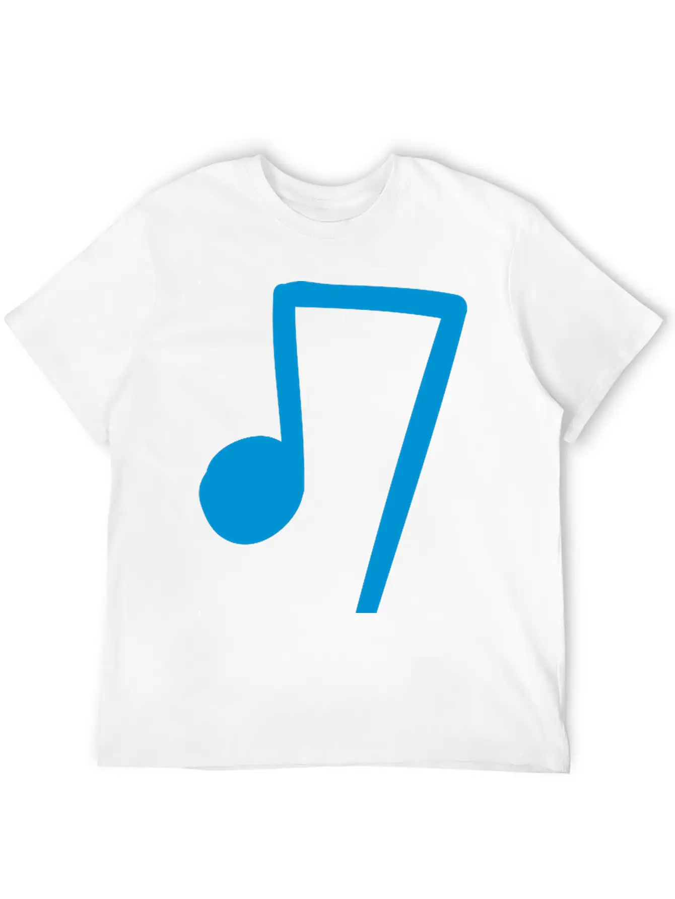 Music Note Breathable Soft Cotton T-Shirt – Timeless Casual Look