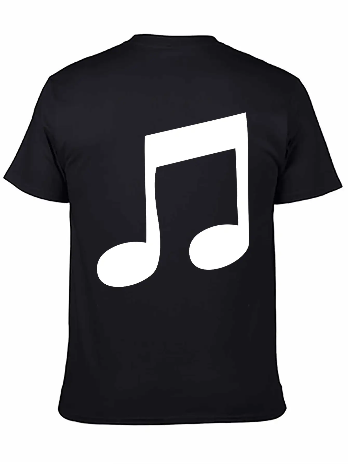 Music Note Classic Cotton Tee – Unisex Comfort For Any Season