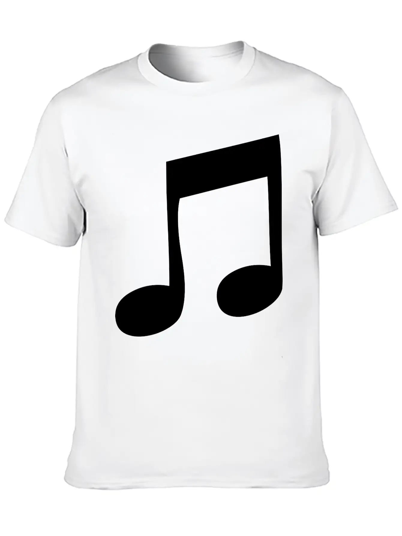 Music Note Classic Cotton Tee – Unisex Comfort For Any Season