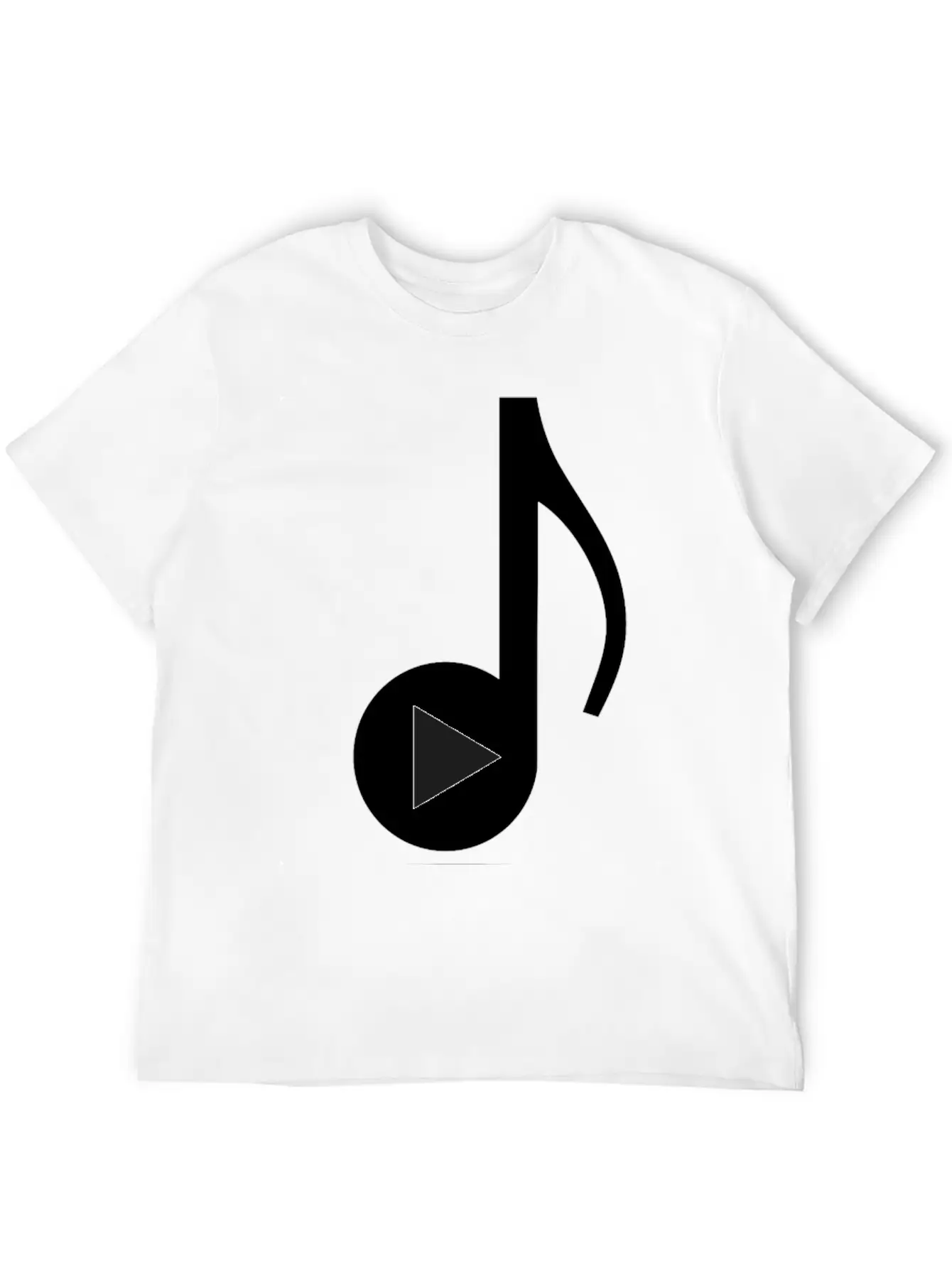 Music Note Timeless Short Sleeve Tee – Comfy And Minimalist Design