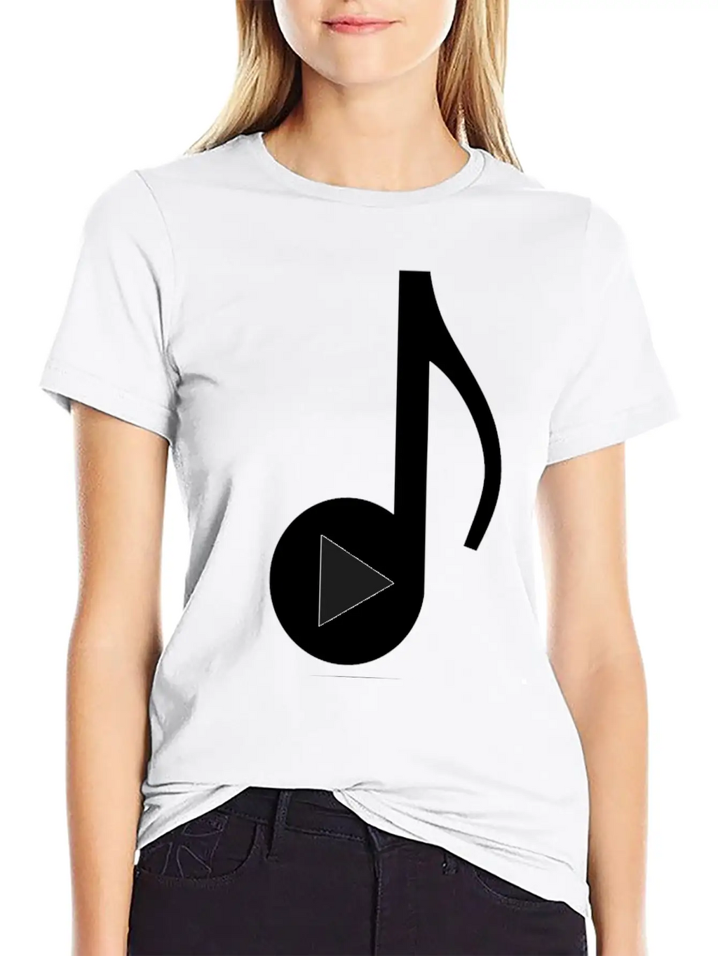 Music Note Timeless Short Sleeve Tee – Comfy And Minimalist Design