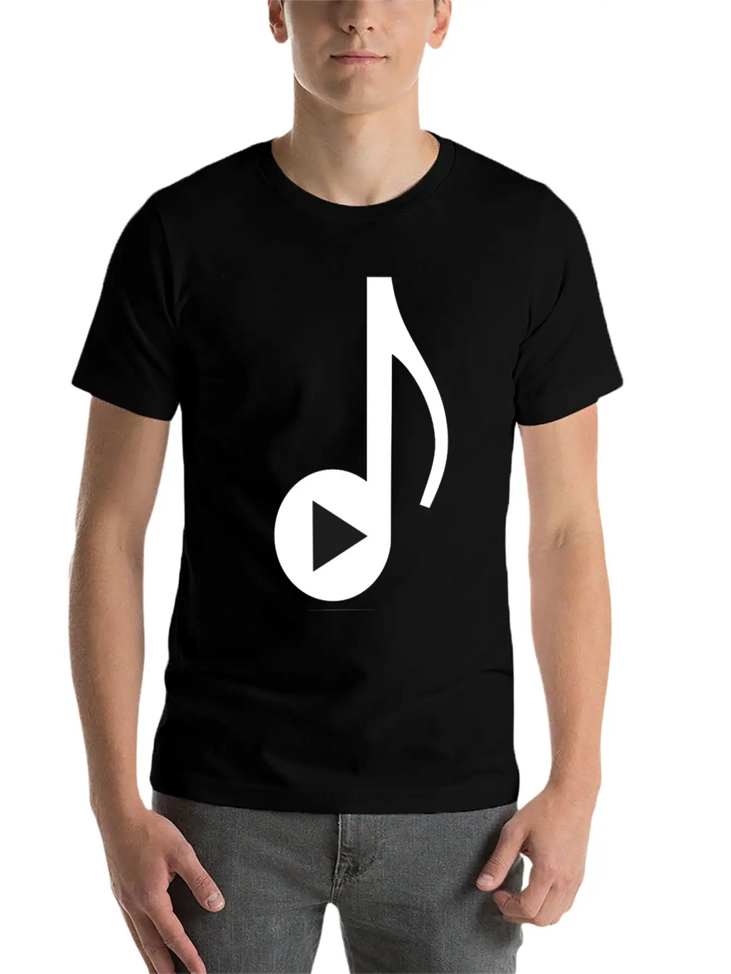 Music Note Timeless Short Sleeve Tee – Comfy And Minimalist Design