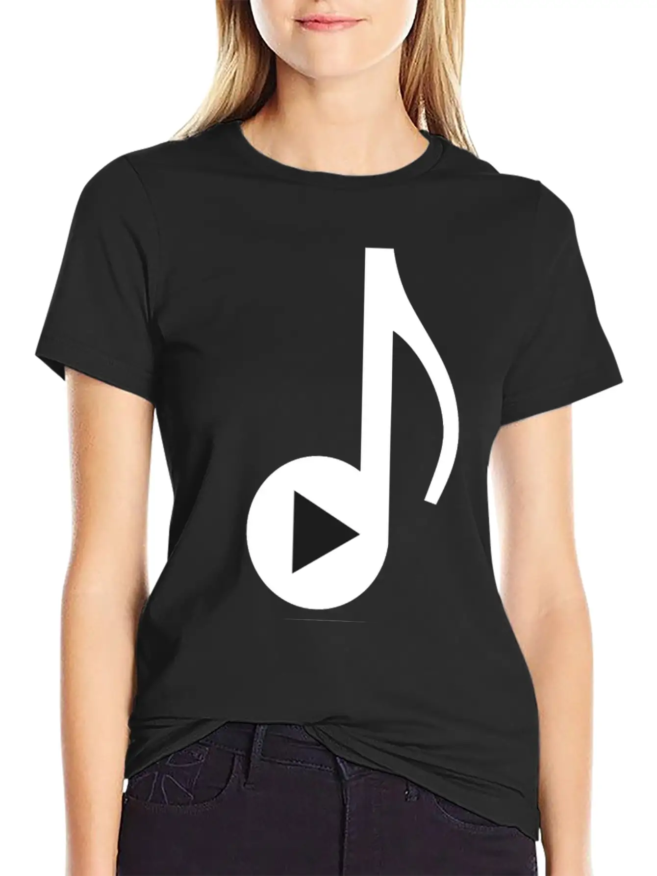 Music Note Timeless Short Sleeve Tee – Comfy And Minimalist Design