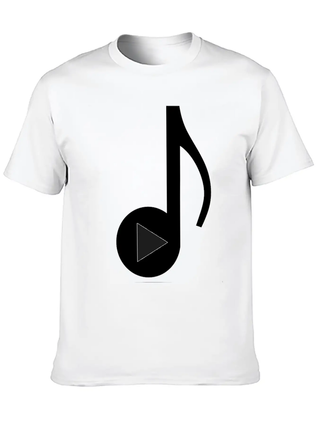 Music Note Timeless Short Sleeve Tee – Comfy And Minimalist Design