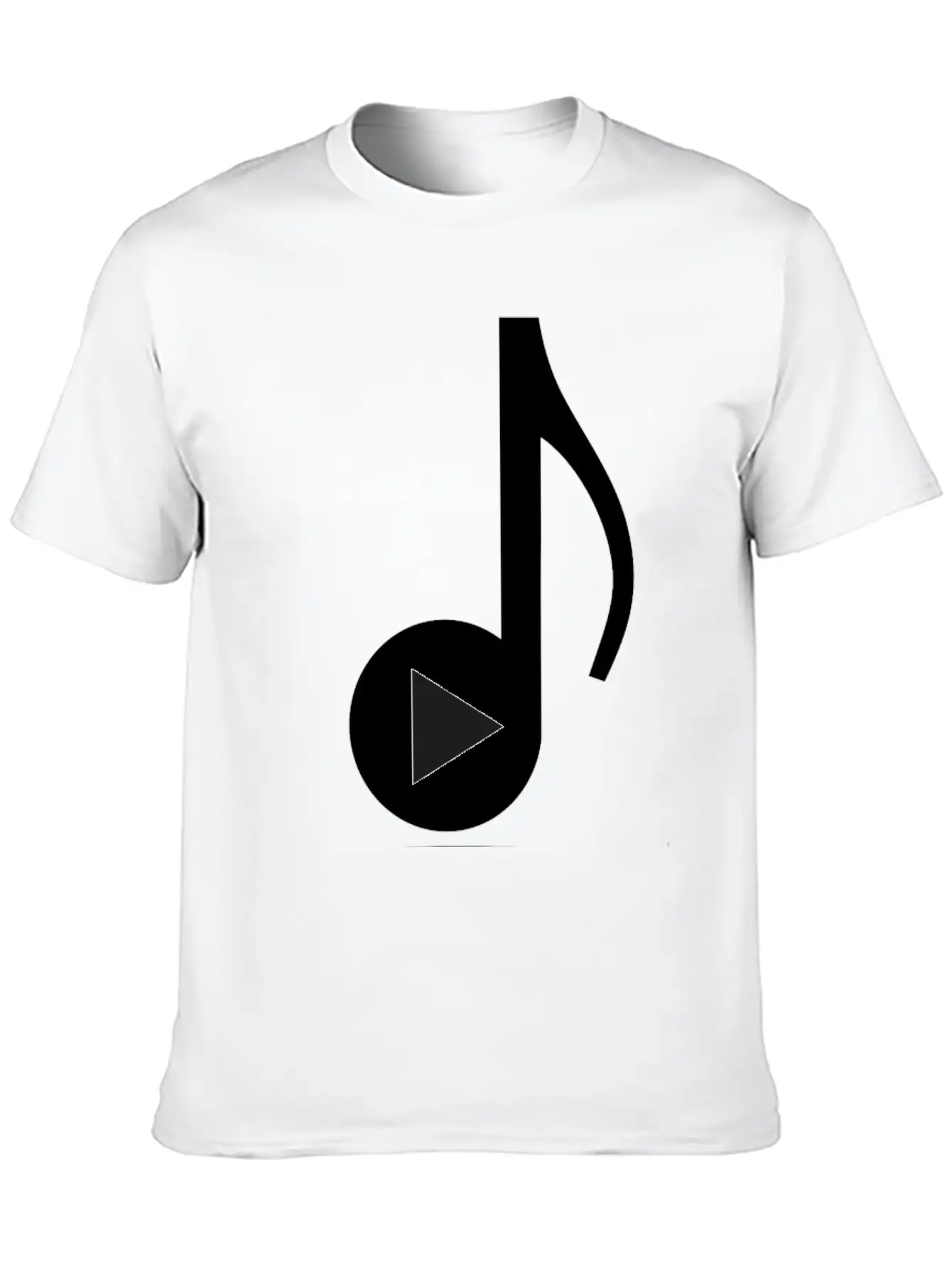 Music Note Timeless Short Sleeve Tee – Comfy And Minimalist Design
