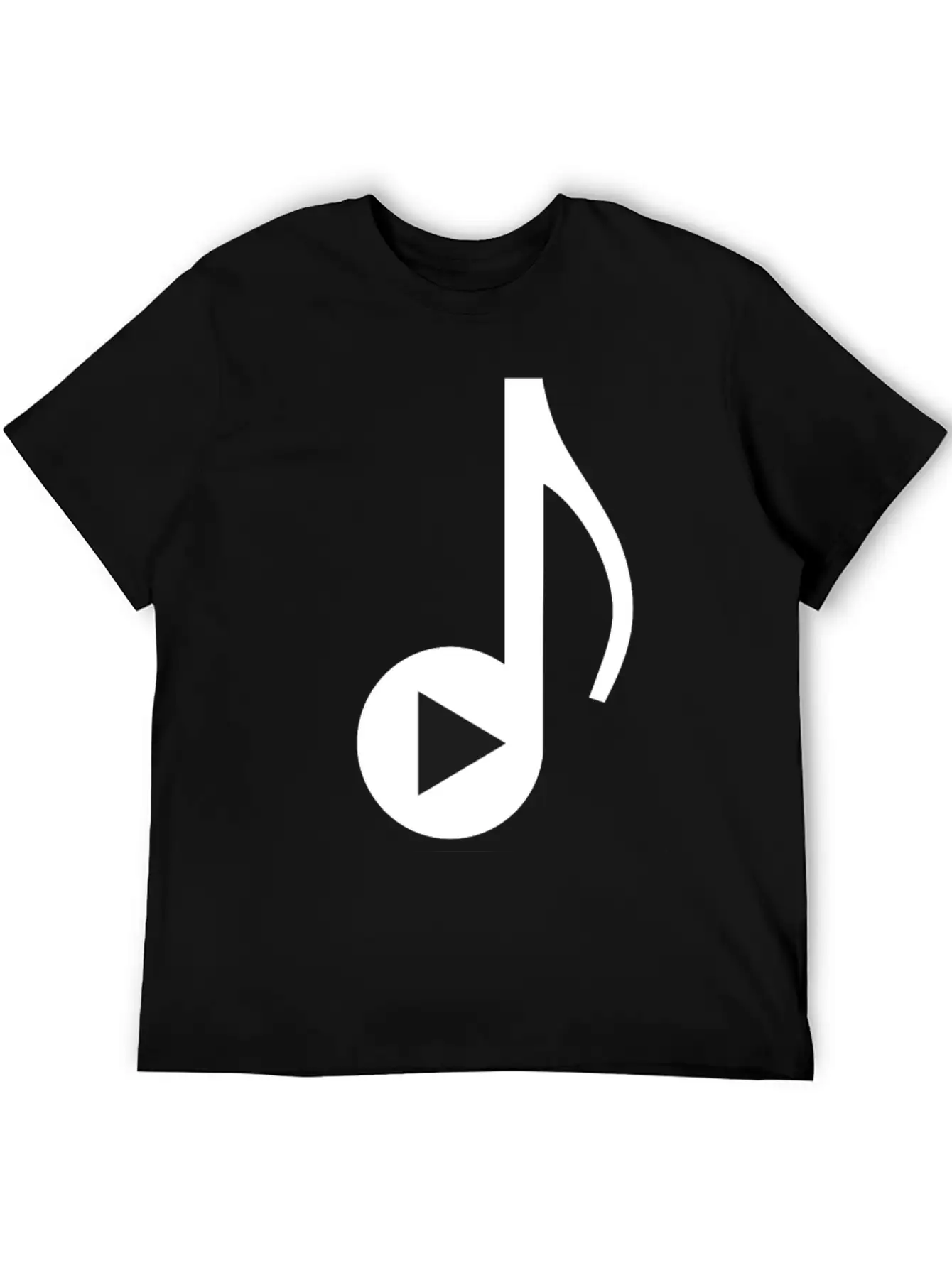 Music Note Timeless Short Sleeve Tee – Comfy And Minimalist Design