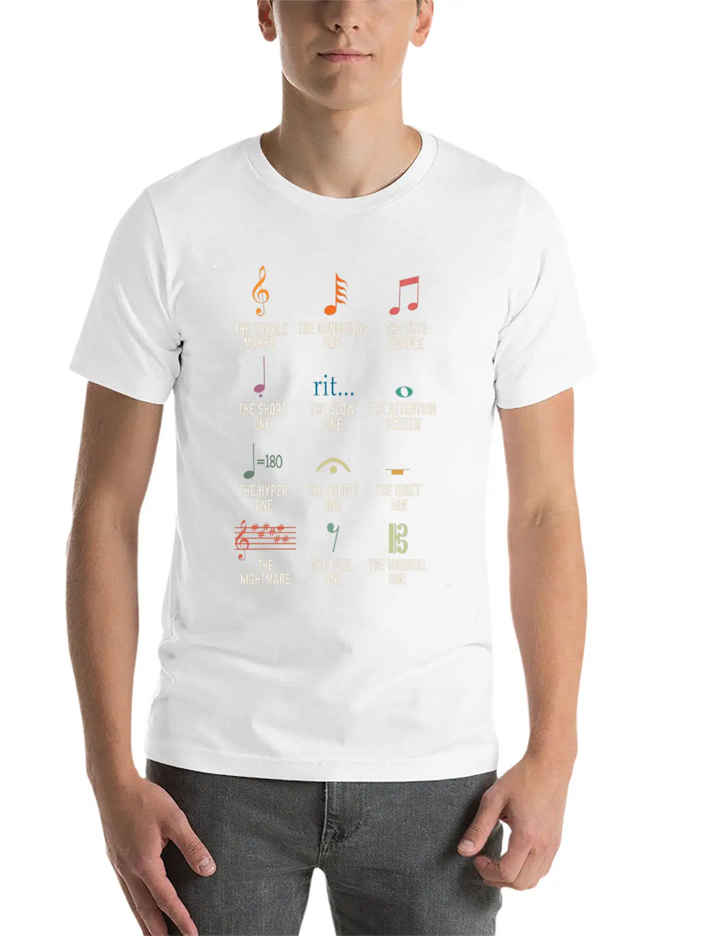 Music Notes, Musician Classic Cotton Tee – Unisex Comfort For Any Season