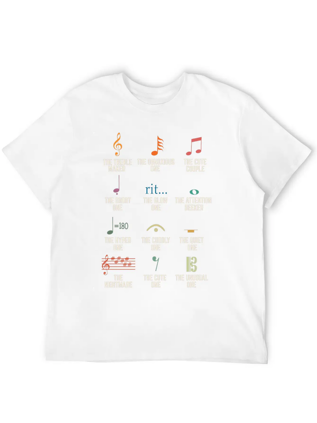 Music Notes, Musician Classic Cotton Tee – Unisex Comfort For Any Season