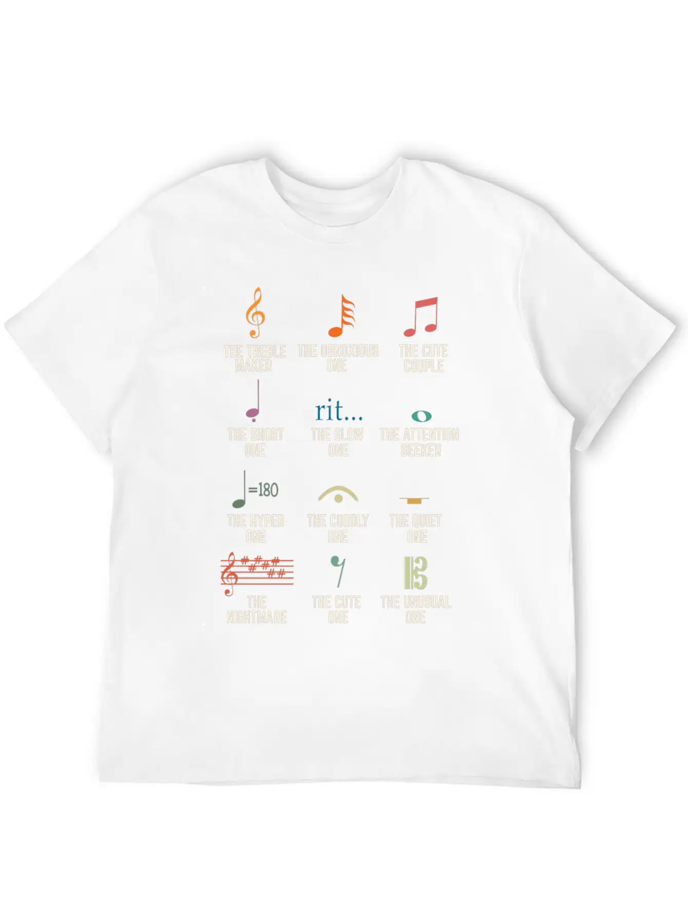 Music Notes, Musician Classic Cotton Tee – Unisex Comfort For Any Season