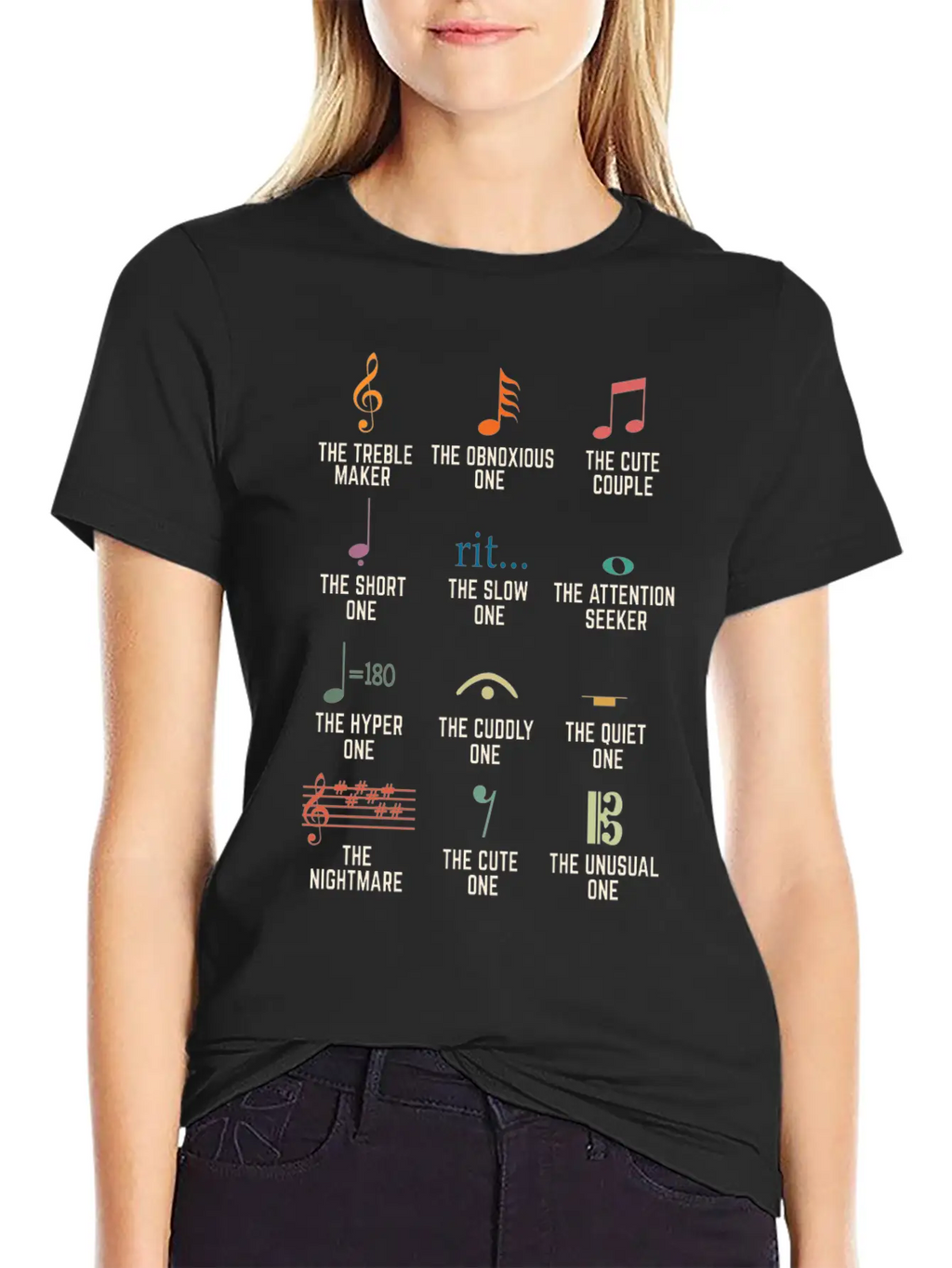 Music Notes, Musician Classic Cotton Tee – Unisex Comfort For Any Season