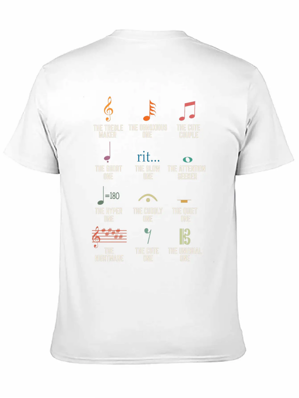 Music Notes, Musician Classic Cotton Tee – Unisex Comfort For Any Season