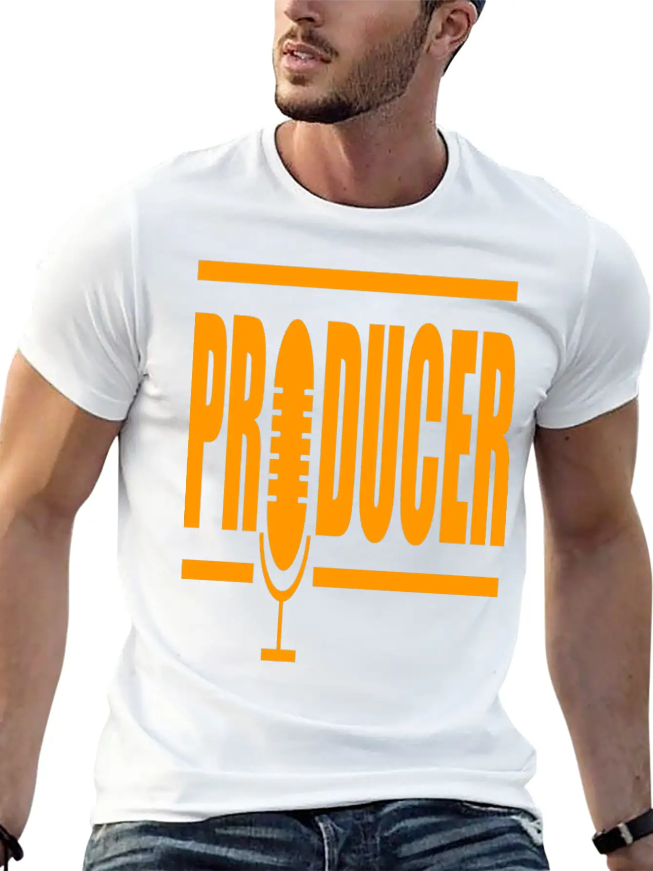 Music Producer Breathable Graphic T-Shirt – Perfect For Casual Days